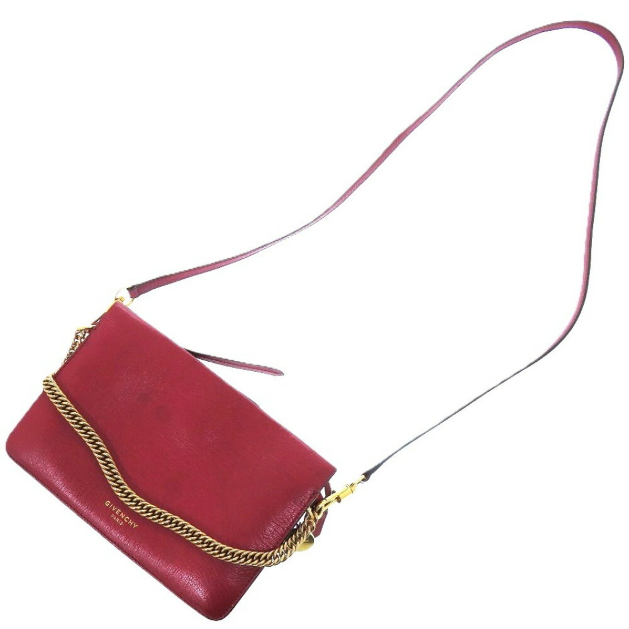 Leather Shoulder Bag (Pre-Owned) - Givenchy - Modalova