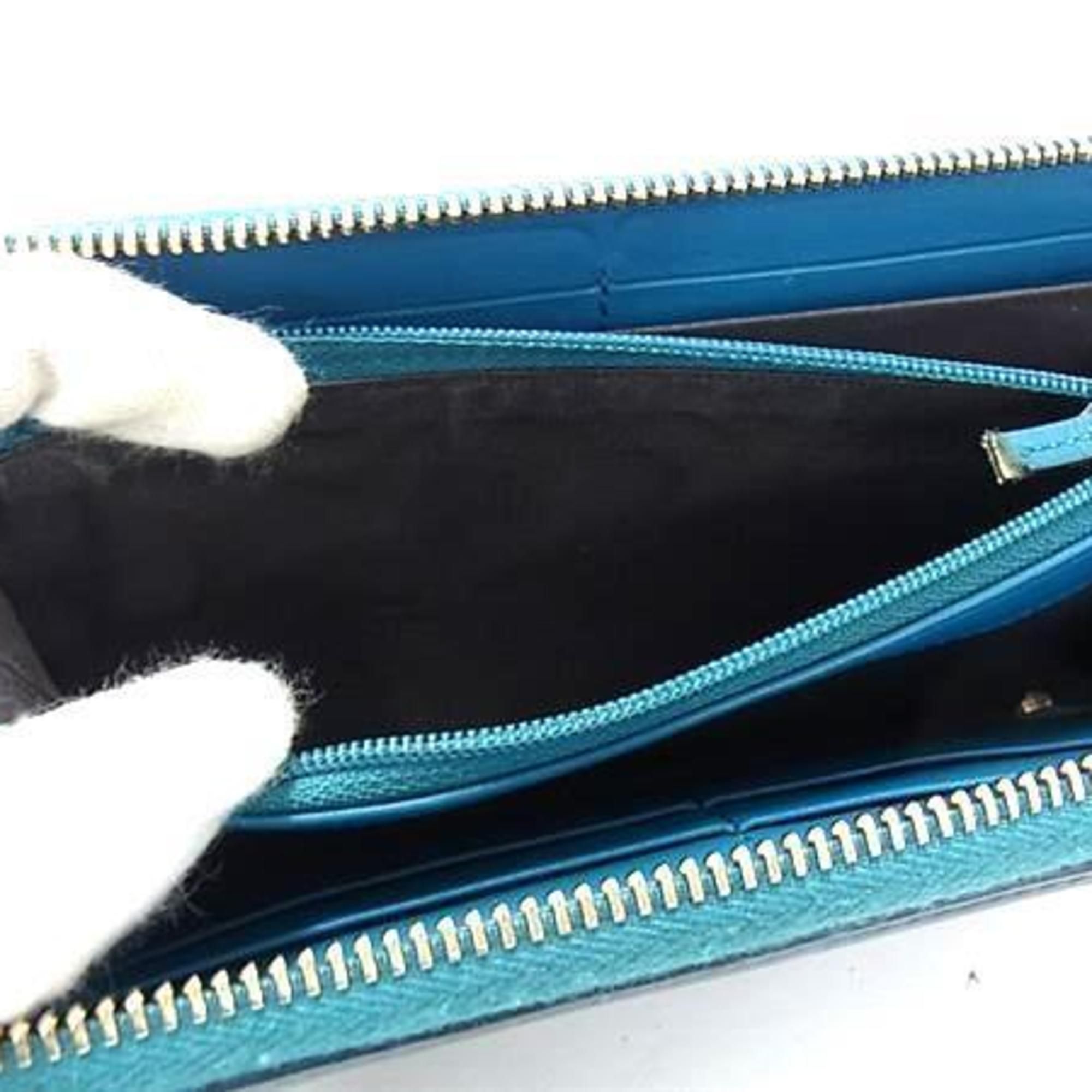 Leather Long Wallet (Bi-Fold) (Pre-Owned) - Gucci - Modalova