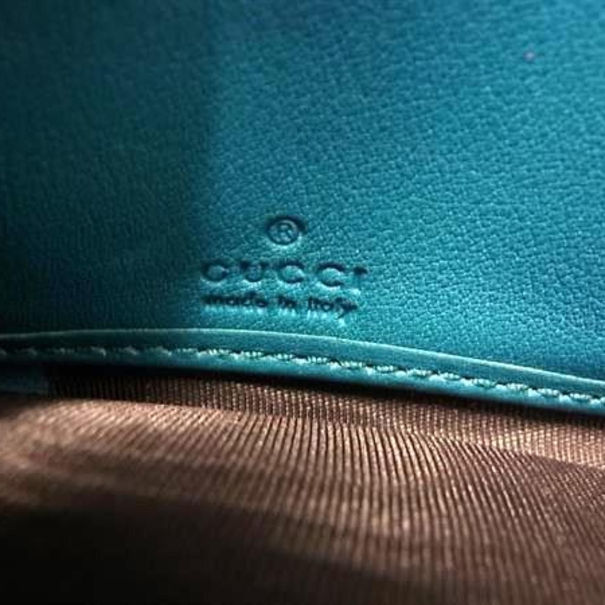 Leather Long Wallet (Bi-Fold) (Pre-Owned) - Gucci - Modalova