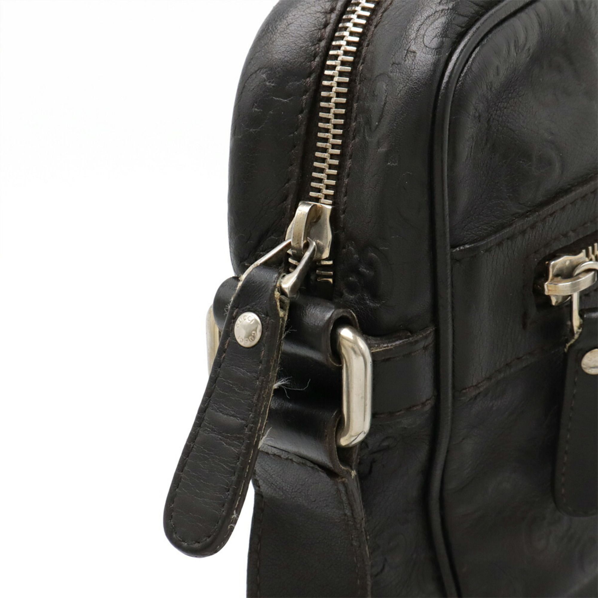 Leather Shoulder Bag (Pre-Owned) - Gucci - Modalova