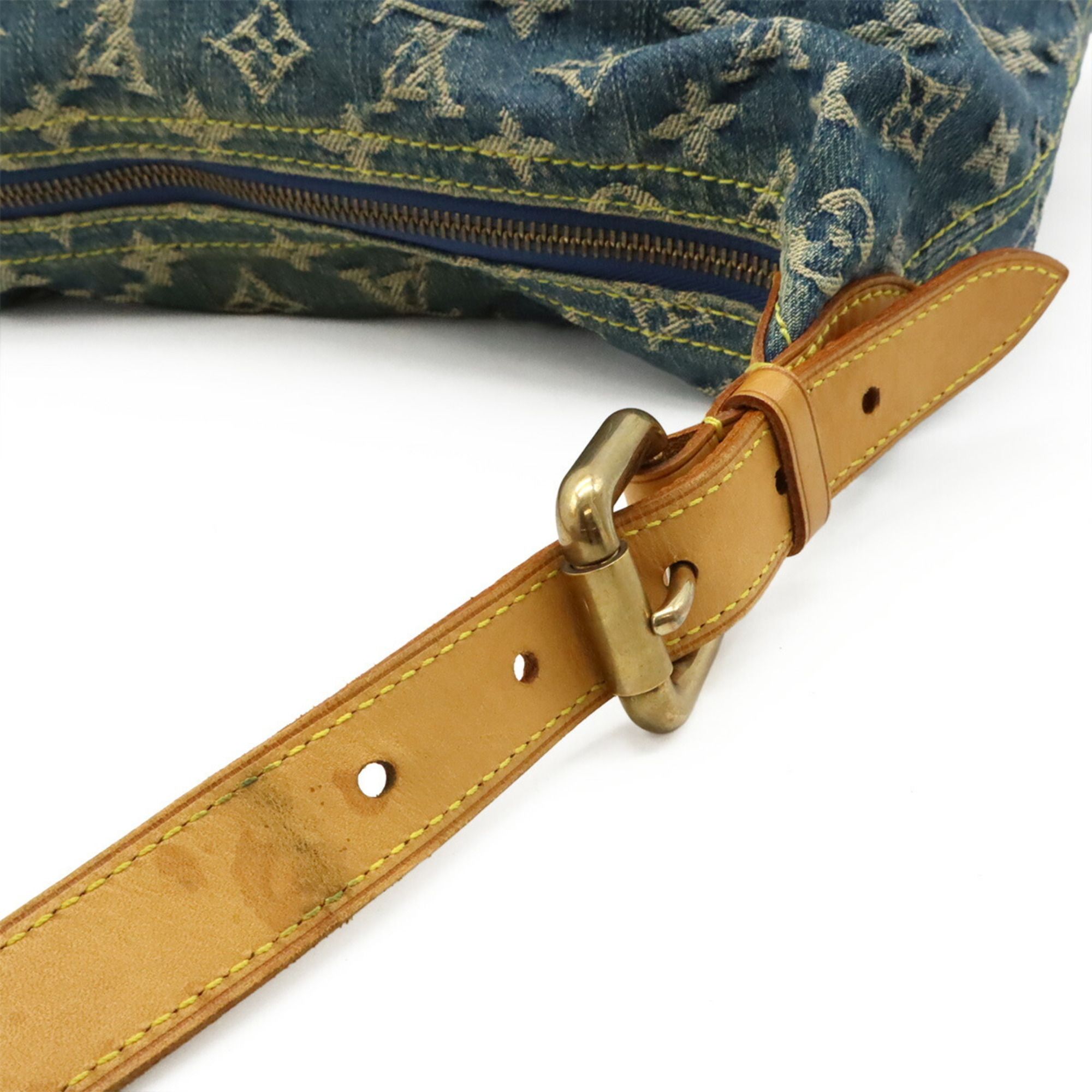 Monogram Denim Shoulder Bag (Pre-Owned) - Louis Vuitton - Modalova