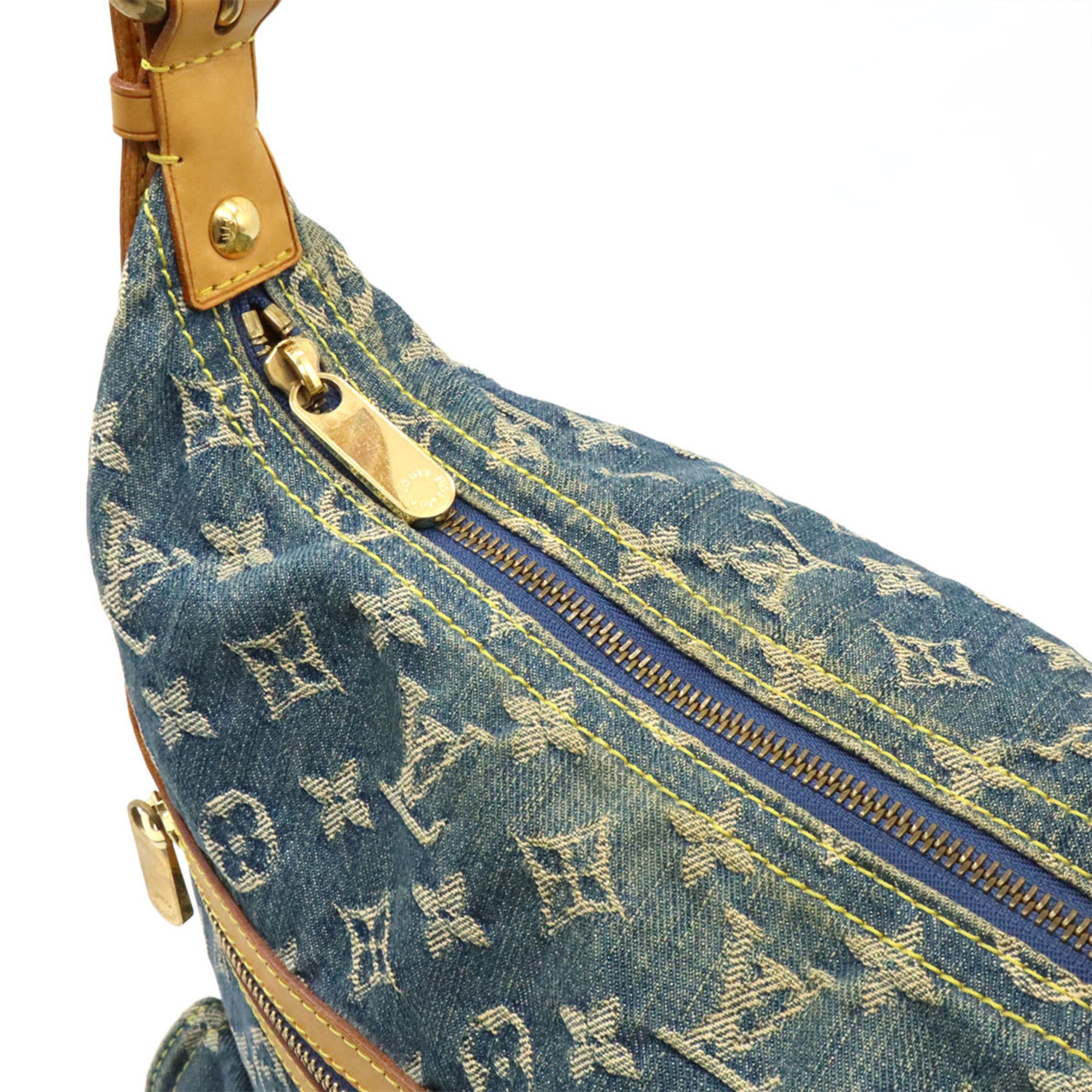 Monogram Denim Shoulder Bag (Pre-Owned) - Louis Vuitton - Modalova