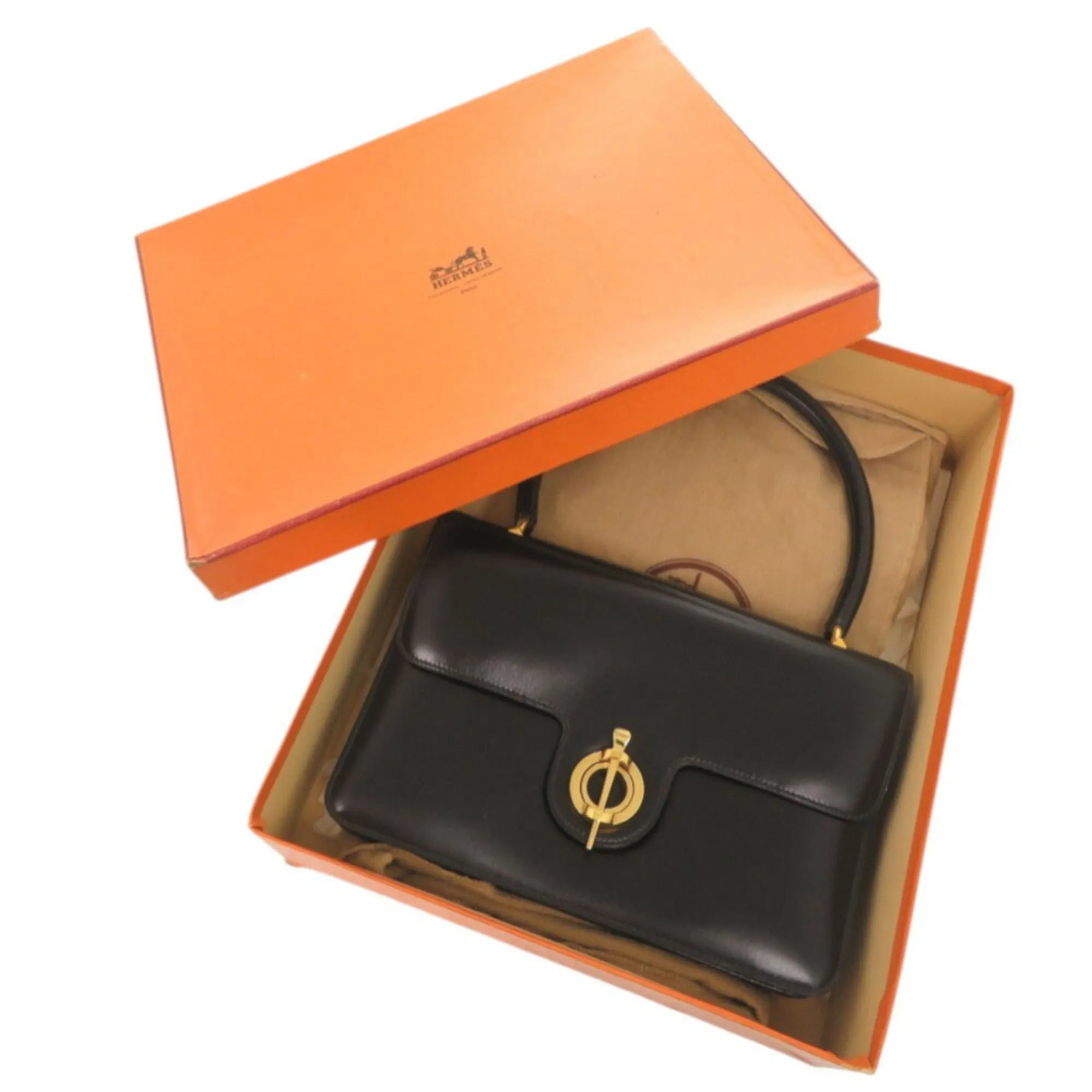 Leather Handbag (Pre-Owned) - Hermes - Modalova