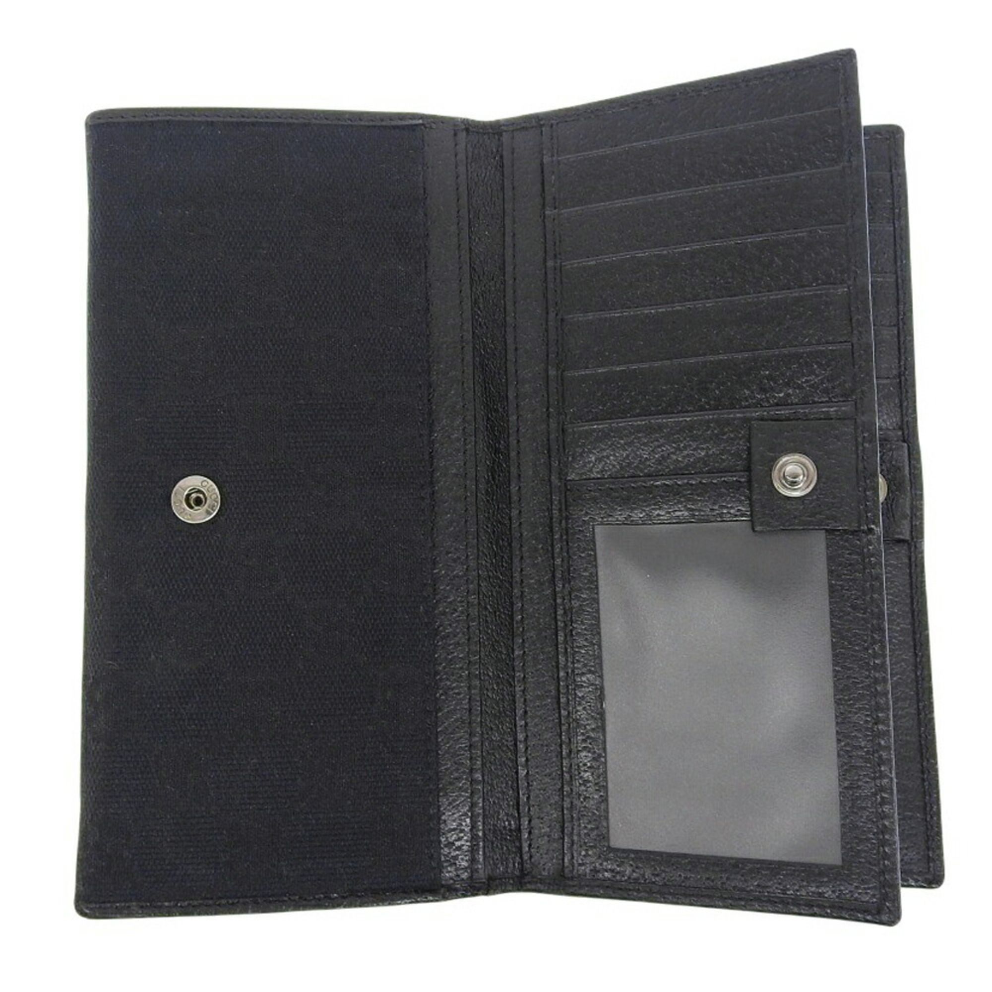 Gg Canvas Long Wallet (Bi-Fold) (Pre-Owned) - Gucci - Modalova