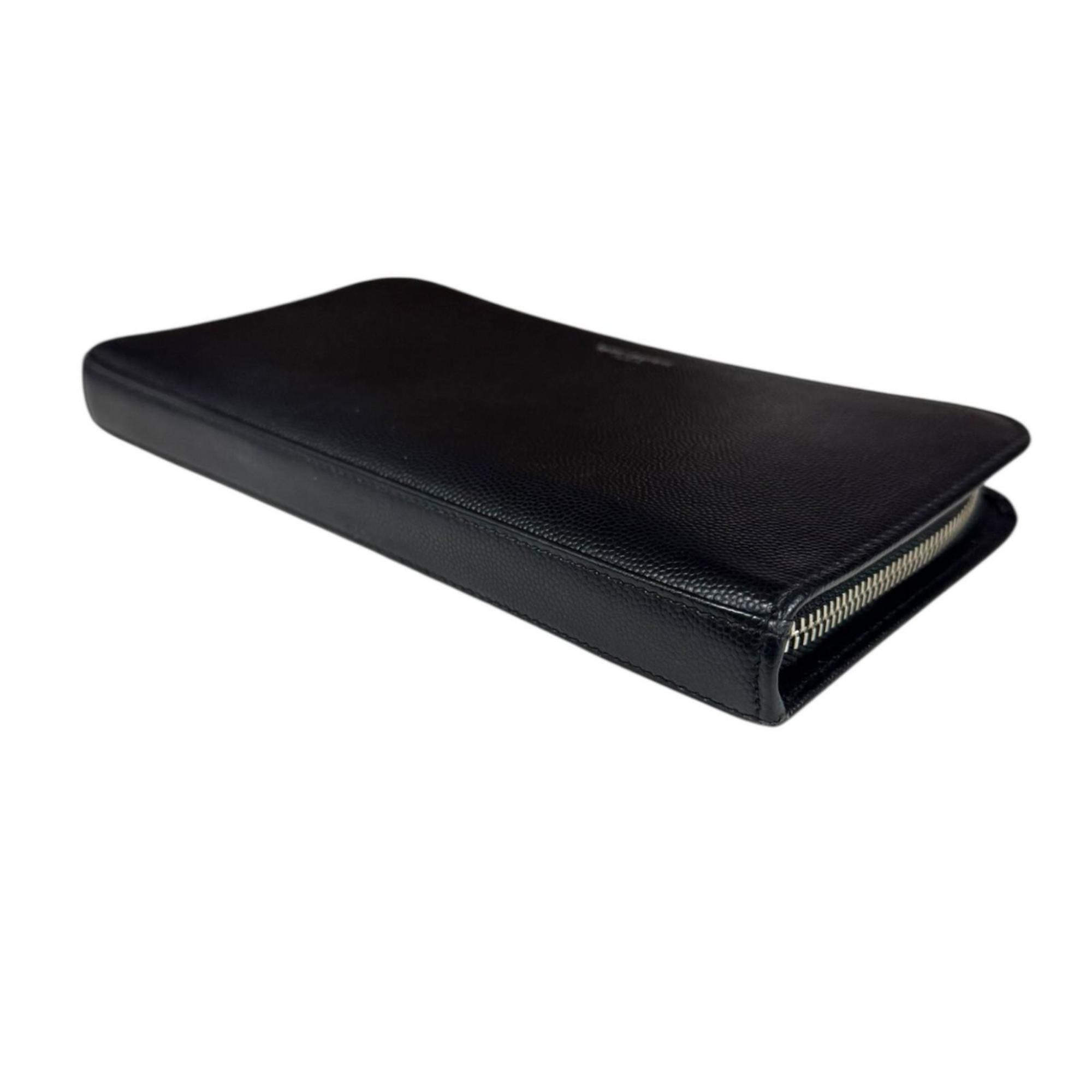 Leather Long Wallet (Bi-Fold) (Pre-Owned) - Saint Laurent - Modalova