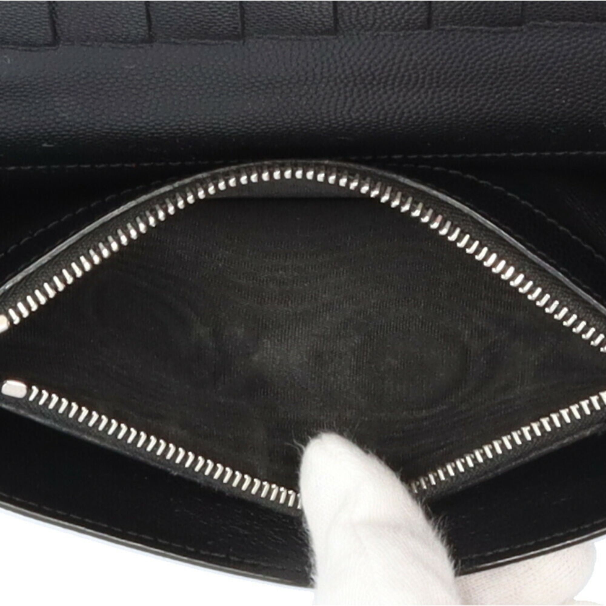 Leather Long Wallet (Bi-Fold) (Pre-Owned) - Saint Laurent - Modalova