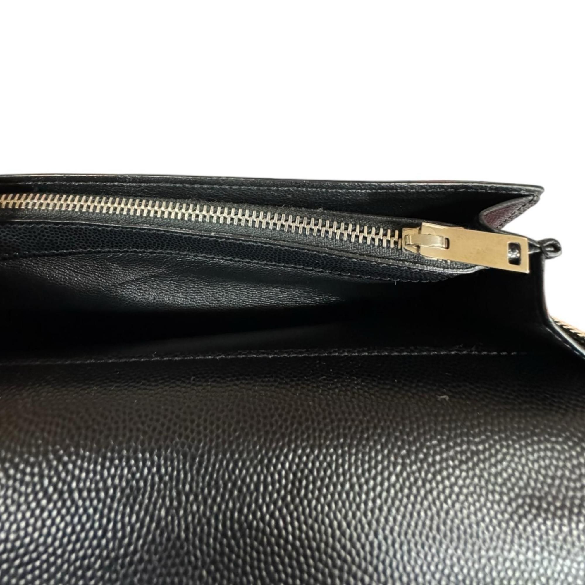Leather Long Wallet (Bi-Fold) (Pre-Owned) - Saint Laurent - Modalova