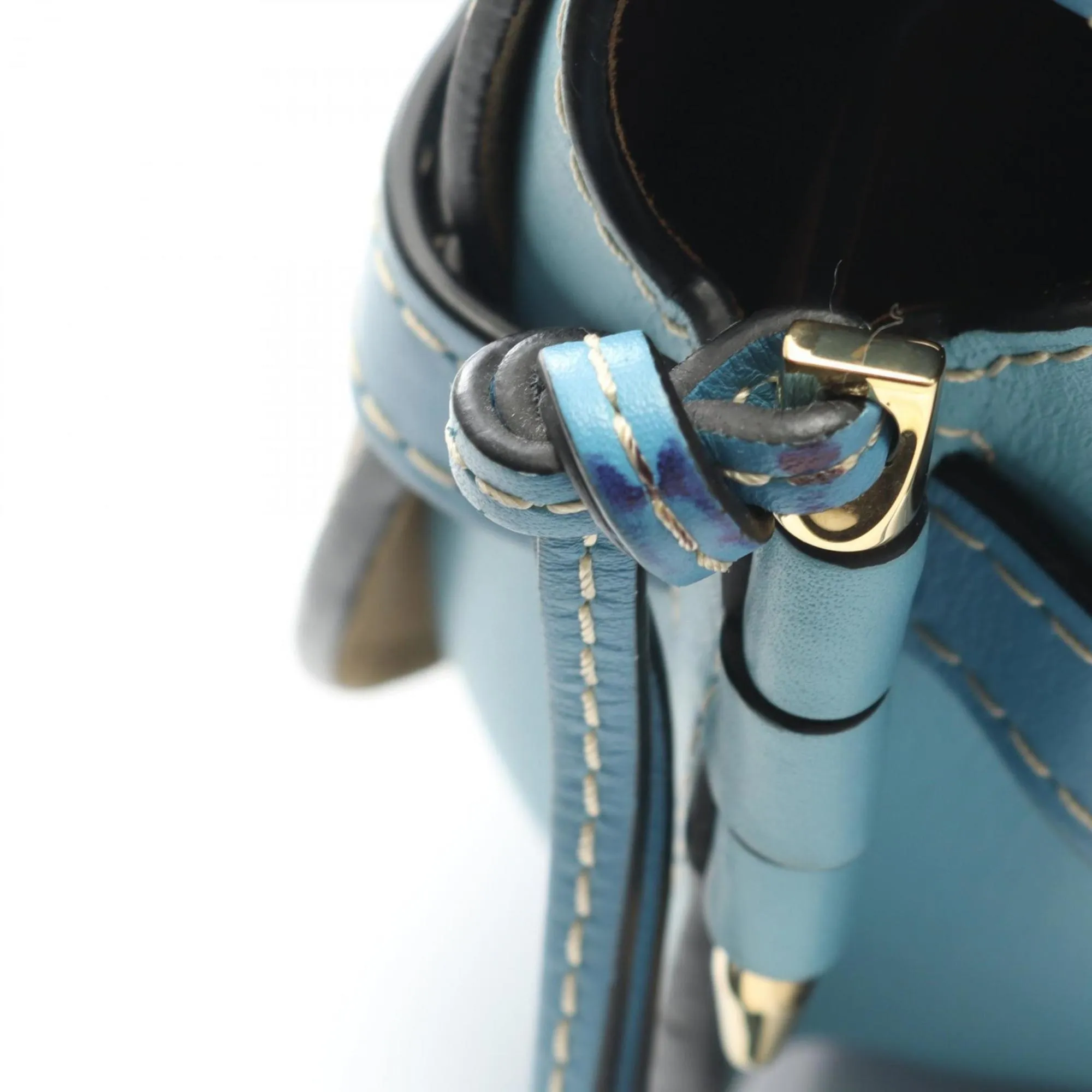 Leather Shoulder Bag (Pre-Owned) - Loewe - Modalova