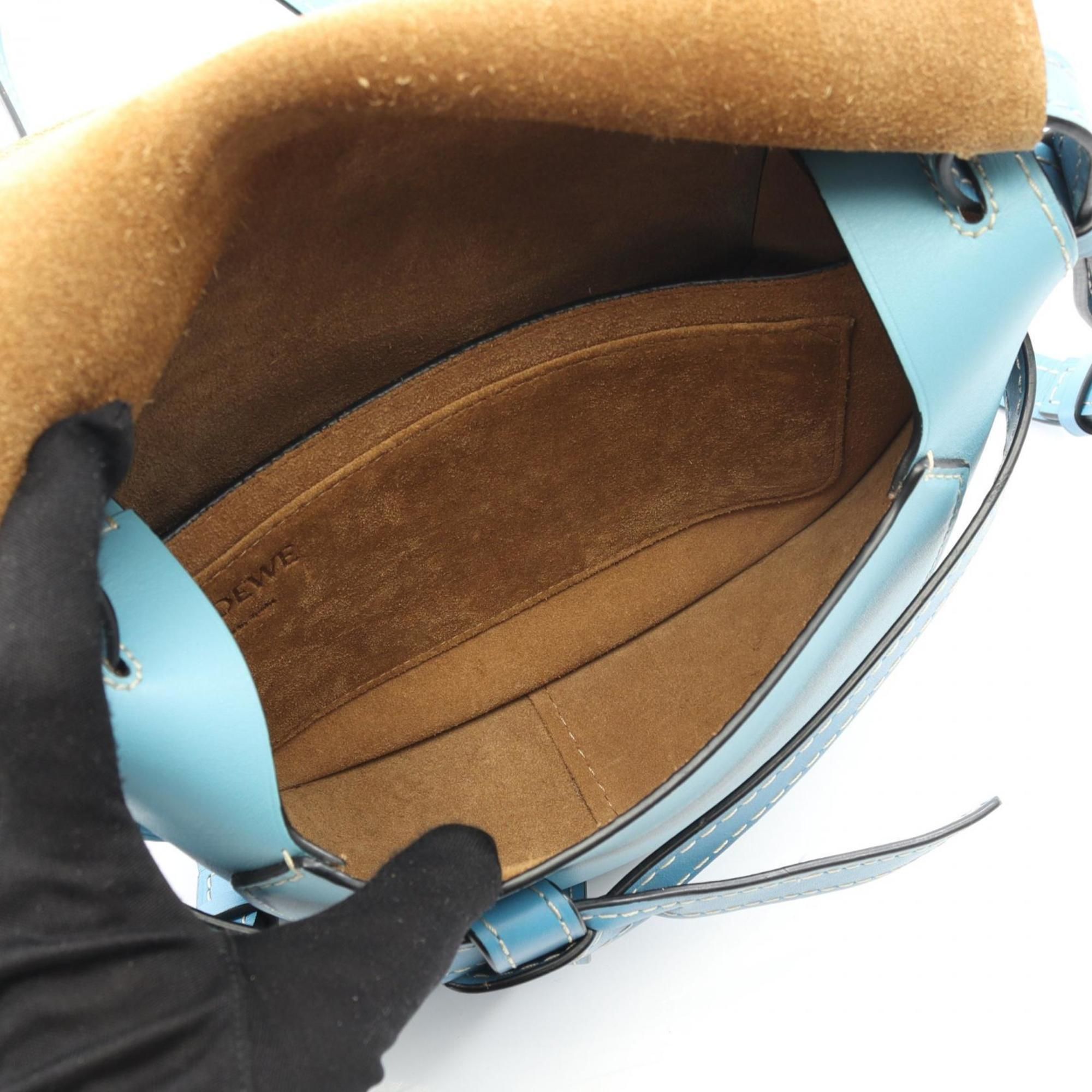 Leather Shoulder Bag (Pre-Owned) - Loewe - Modalova