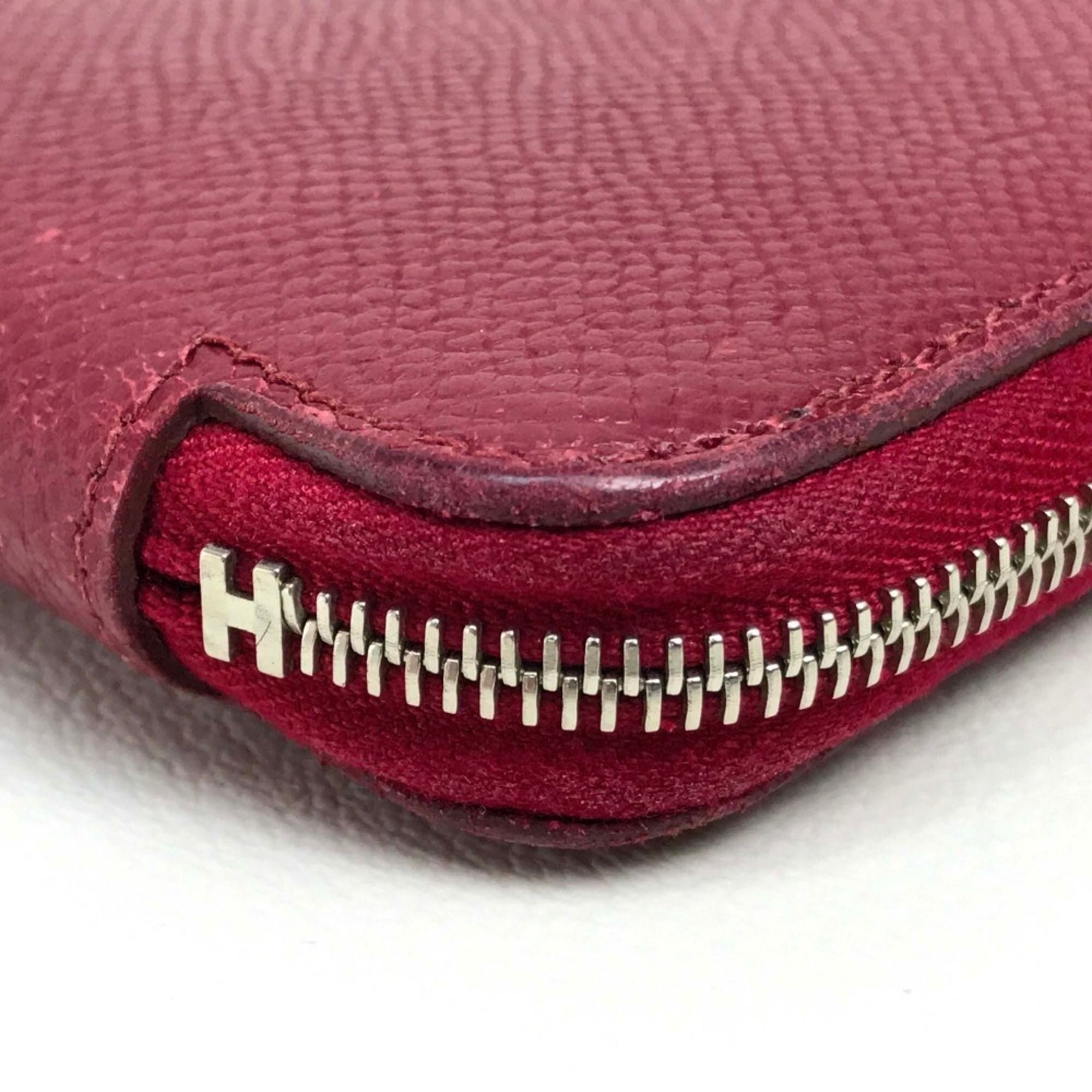 Silk'in Epsom Leather Long Wallet (Bi-Fold) (Pre-Owned) - Hermes - Modalova