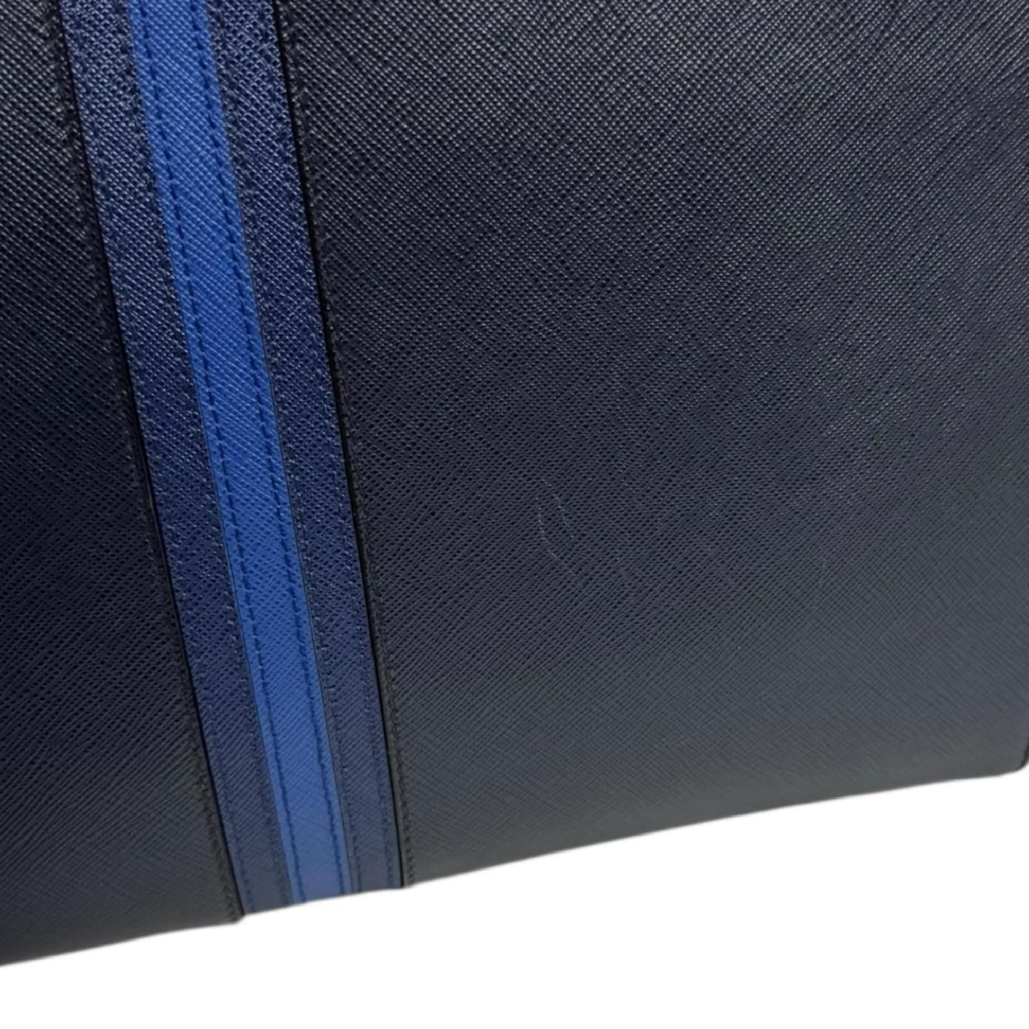 Leather Clutch Bag (Pre-Owned) - Prada - Modalova