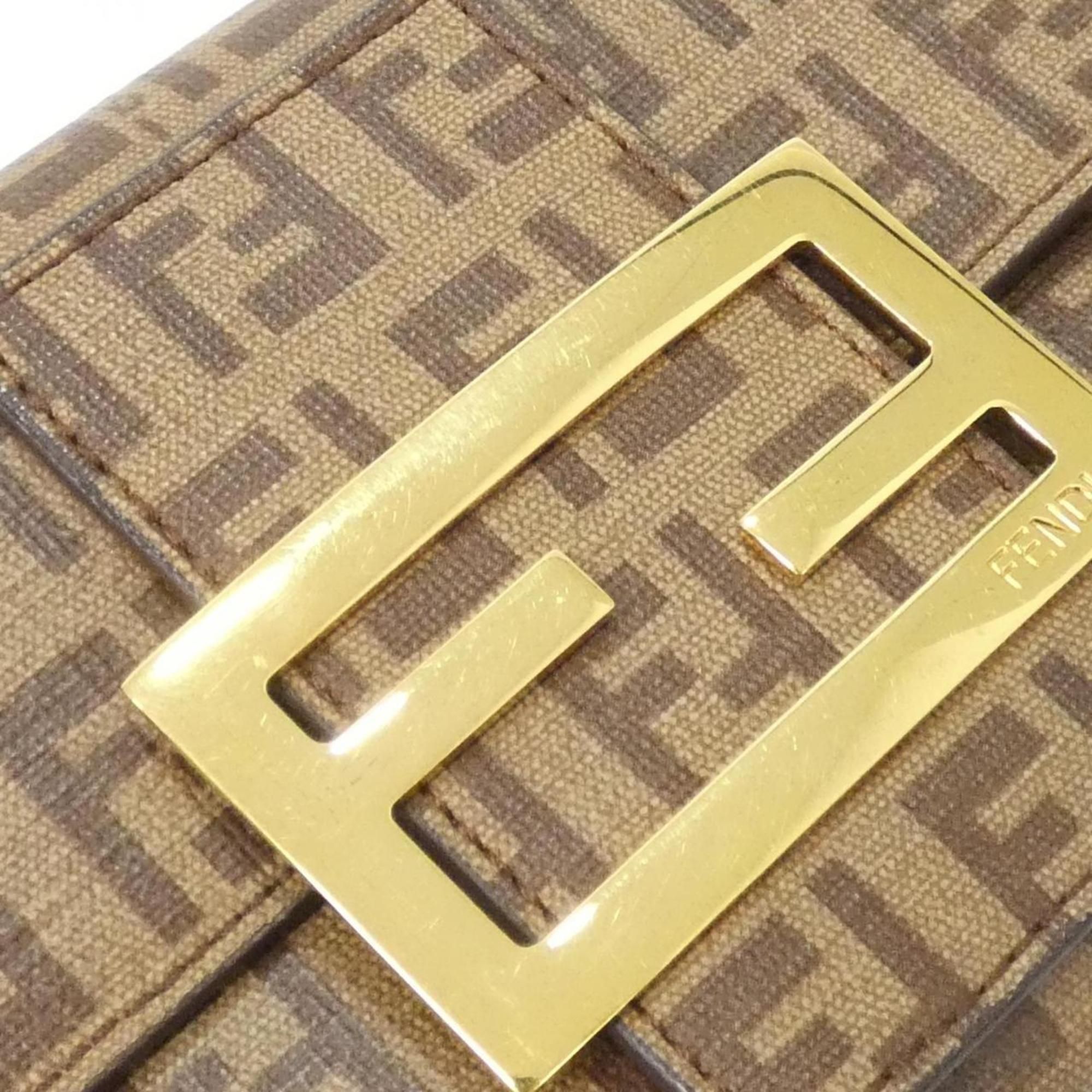 Coated Canvas Long Wallet (Bi-Fold) (Pre-Owned) - Fendi - Modalova