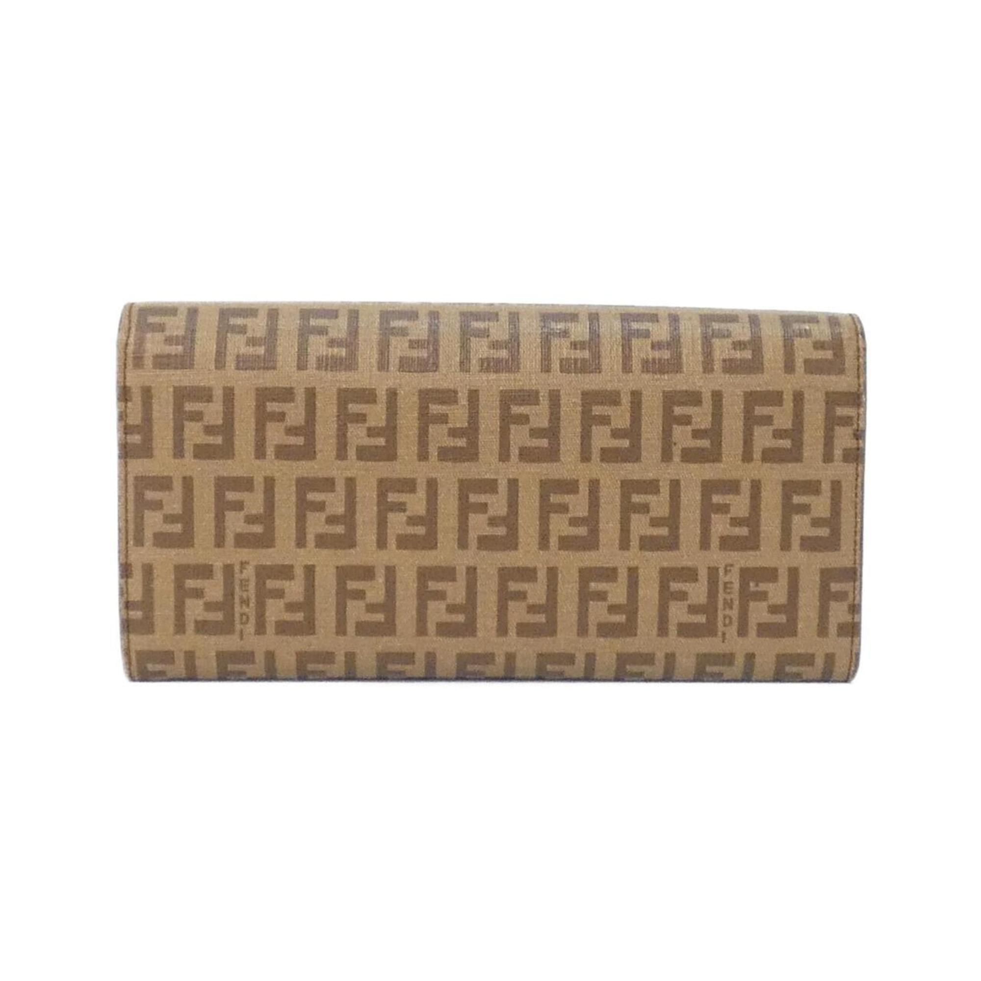 Coated Canvas Long Wallet (Bi-Fold) (Pre-Owned) - Fendi - Modalova