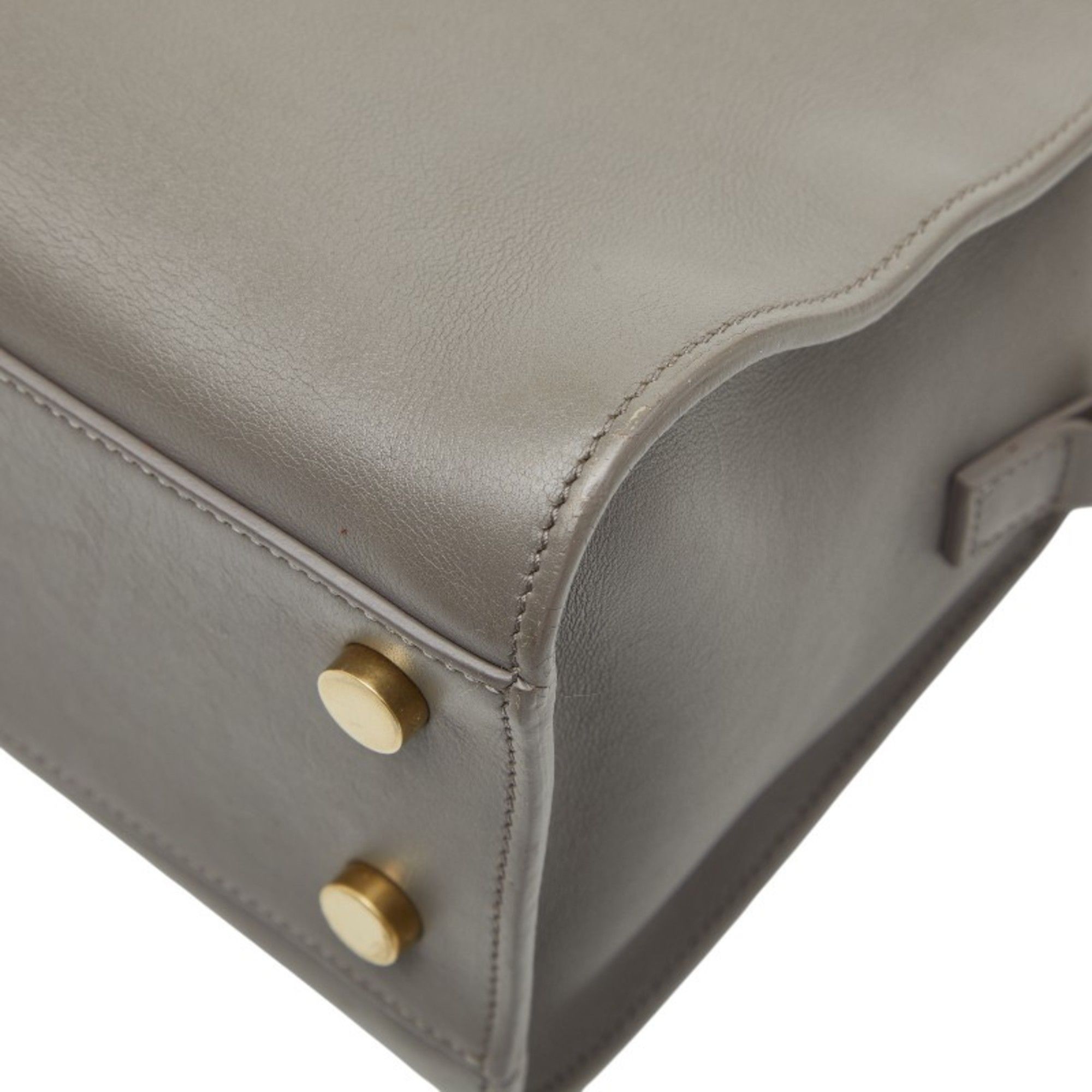 Leather Handbag Shoulder Bag (Pre-Owned) - Saint Laurent - Modalova