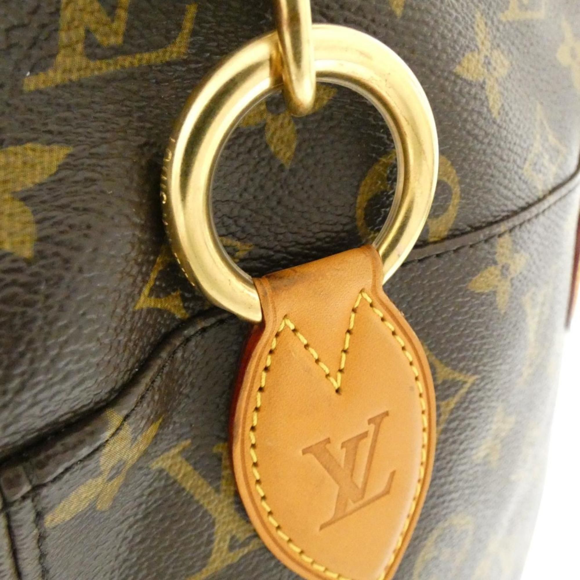 Coated Canvas Handbag Shoulder Bag (Pre-Owned) - Louis Vuitton - Modalova