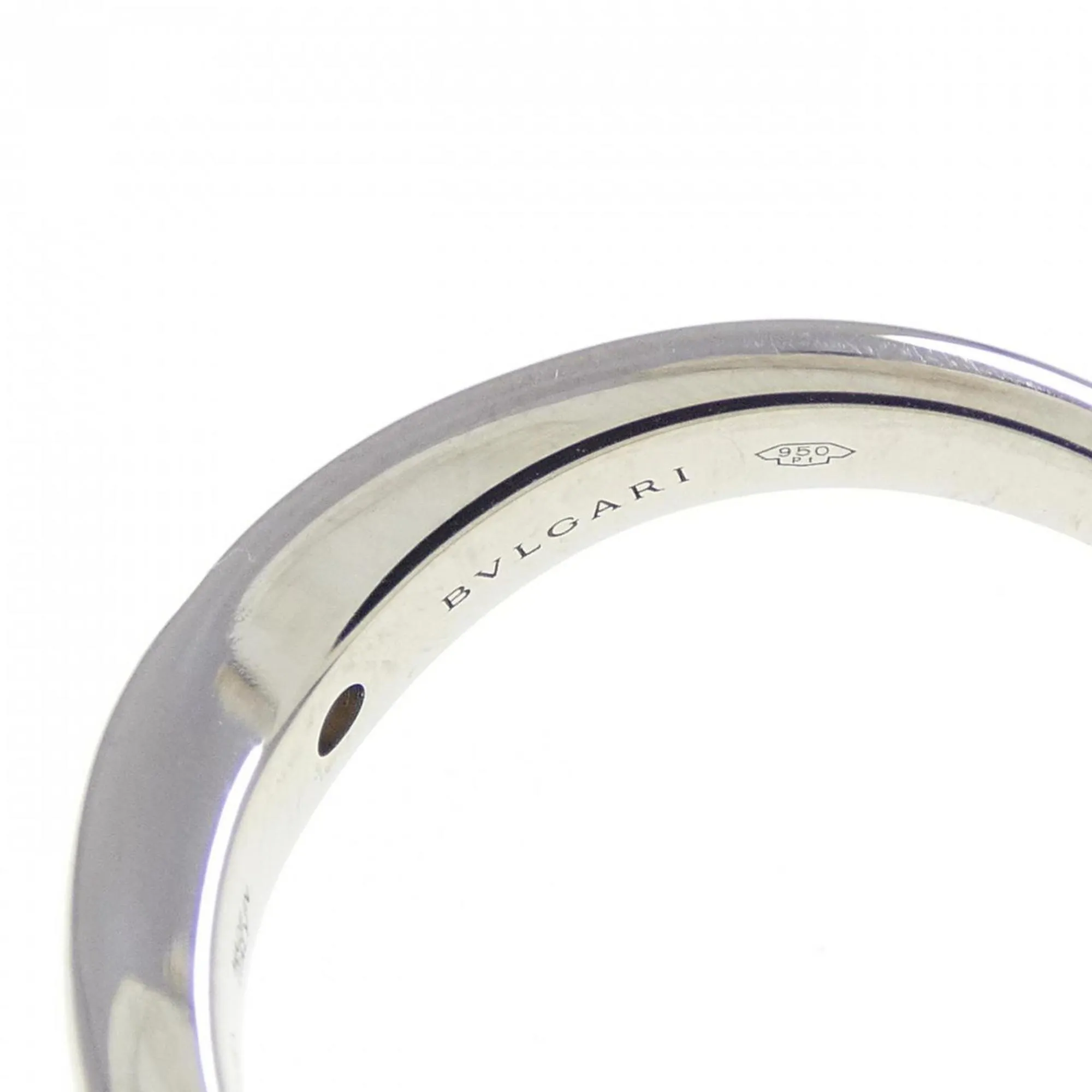 Platinum 950 Band Ring (Pre-Owned) - Bvlgari - Modalova