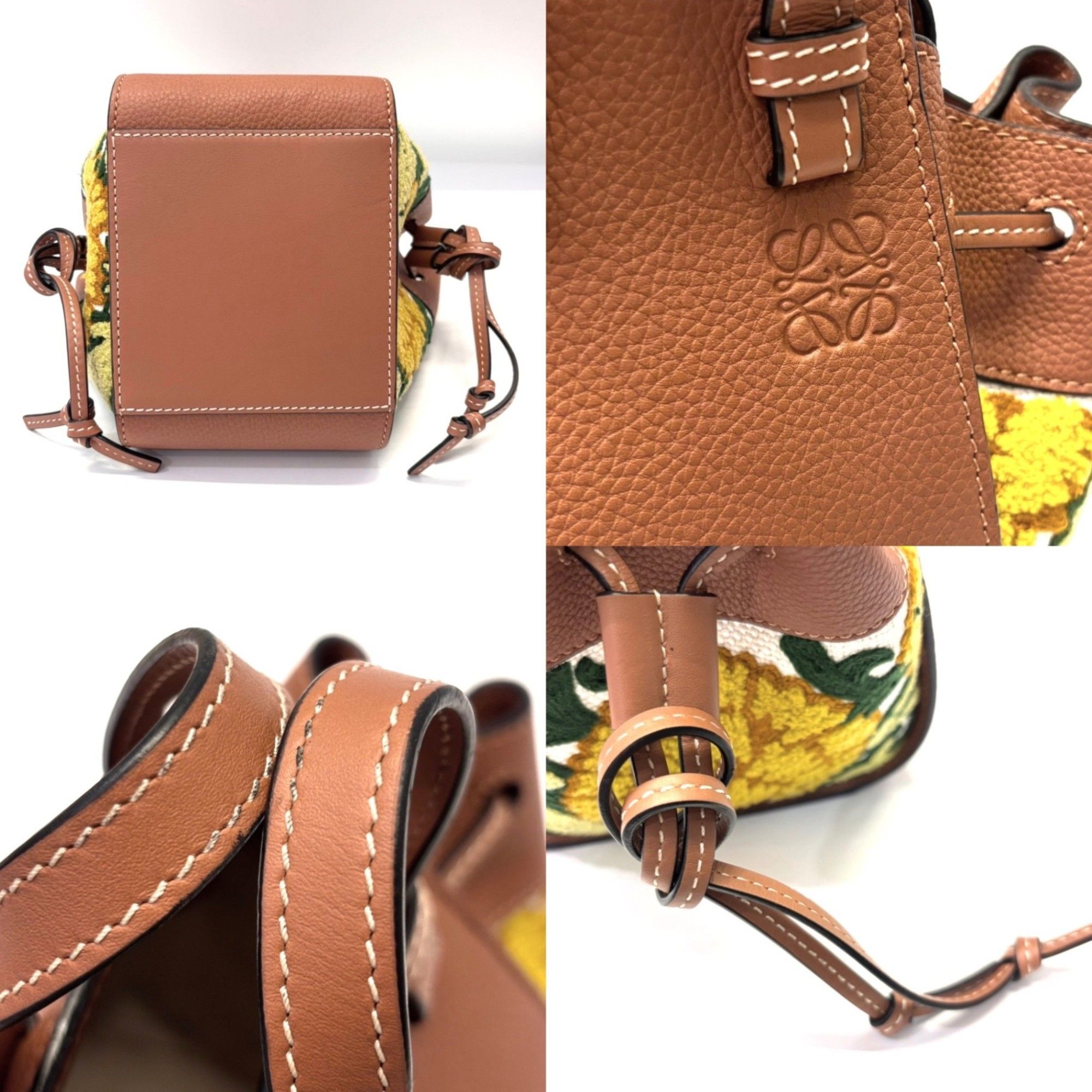 Hammock Leather Handbag (Pre-Owned) - Loewe - Modalova