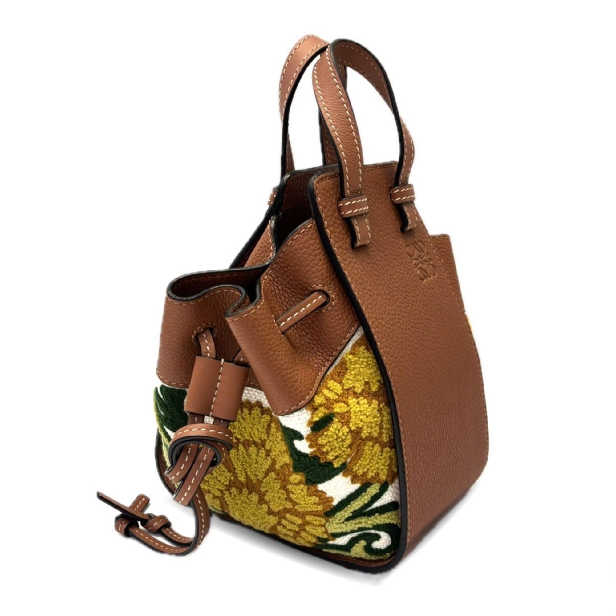 Hammock Leather Handbag (Pre-Owned) - Loewe - Modalova