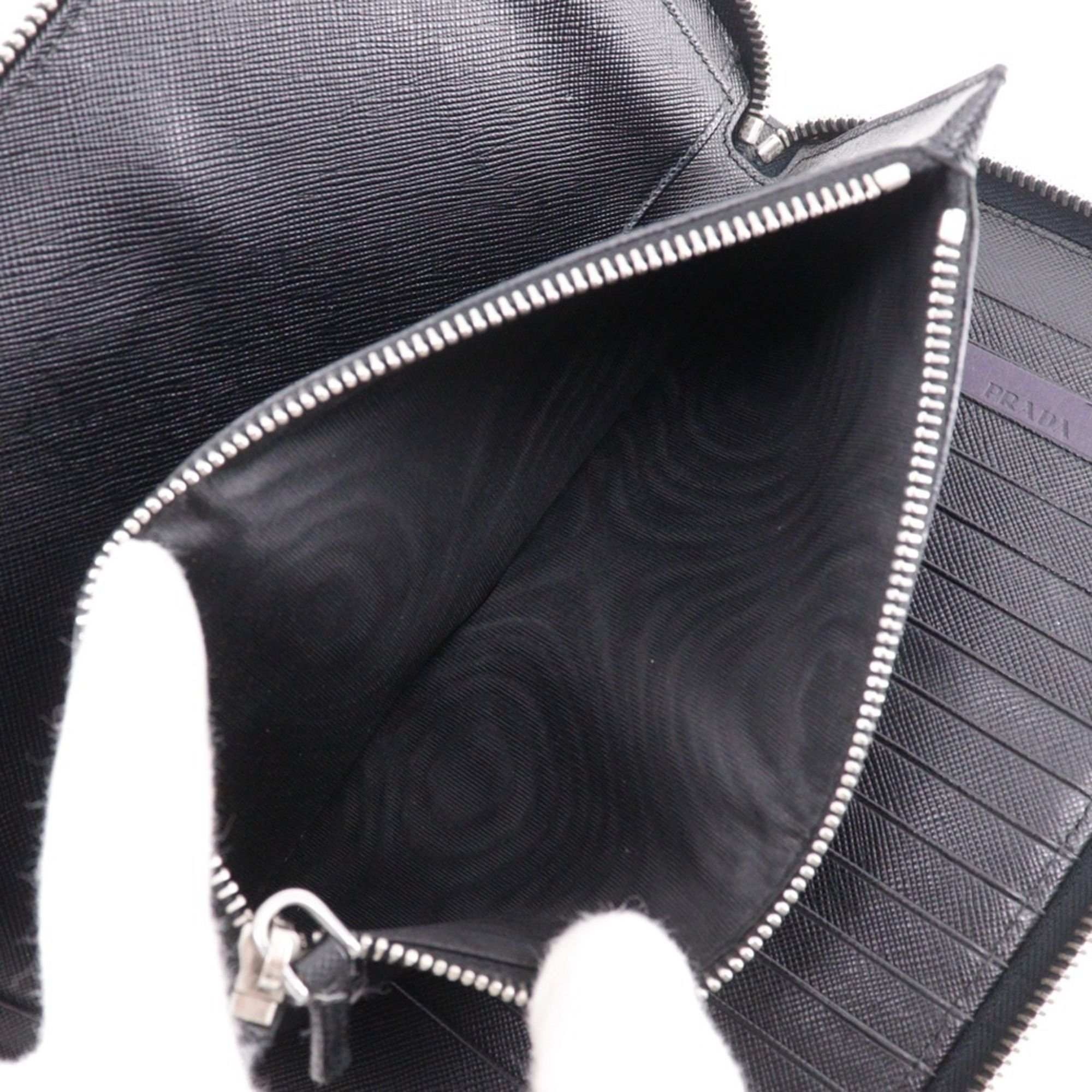 Saffiano Saffiano Long Wallet (Bi-Fold) (Pre-Owned) - Prada - Modalova