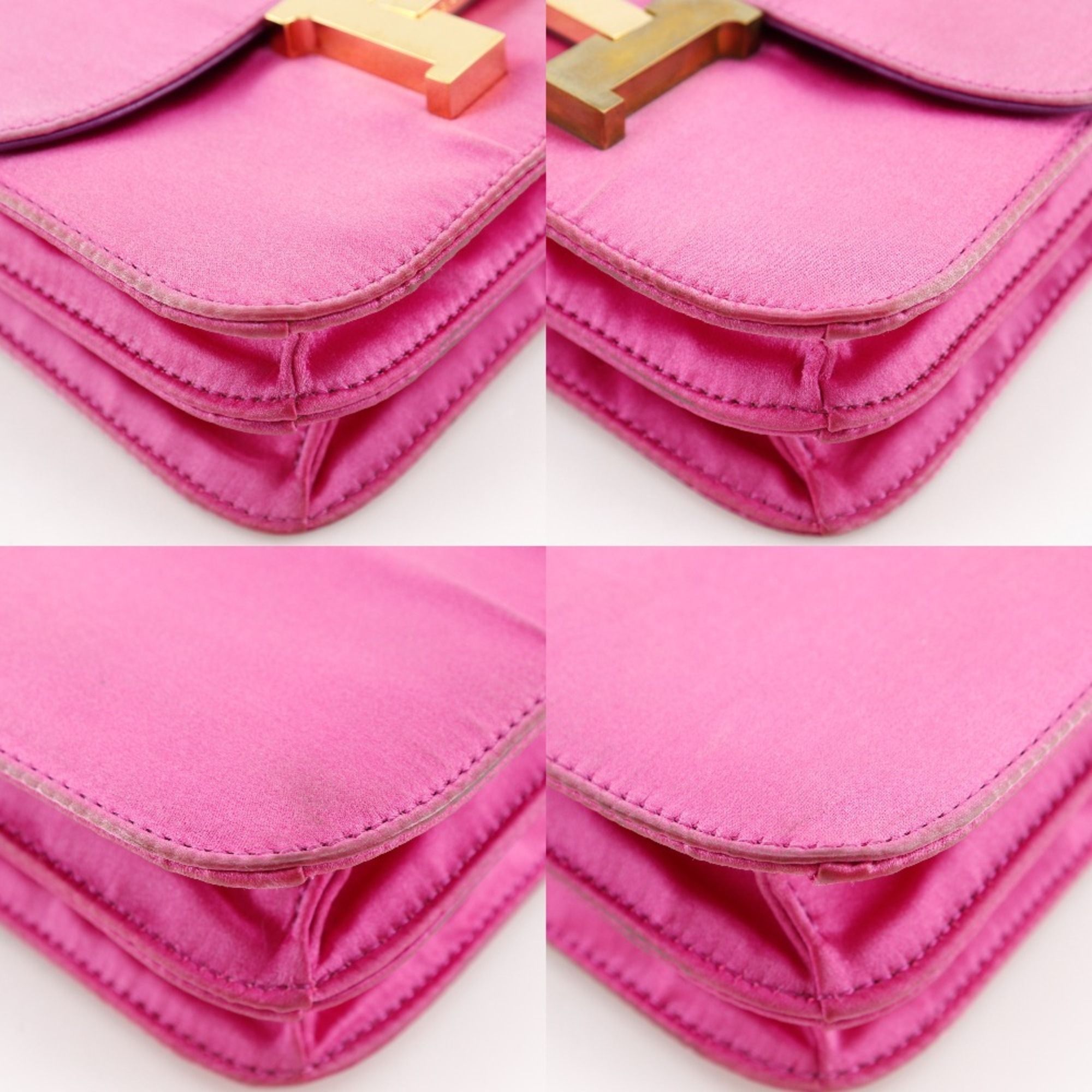 Constance Silk Shoulder Bag (Pre-Owned) - Hermes - Modalova