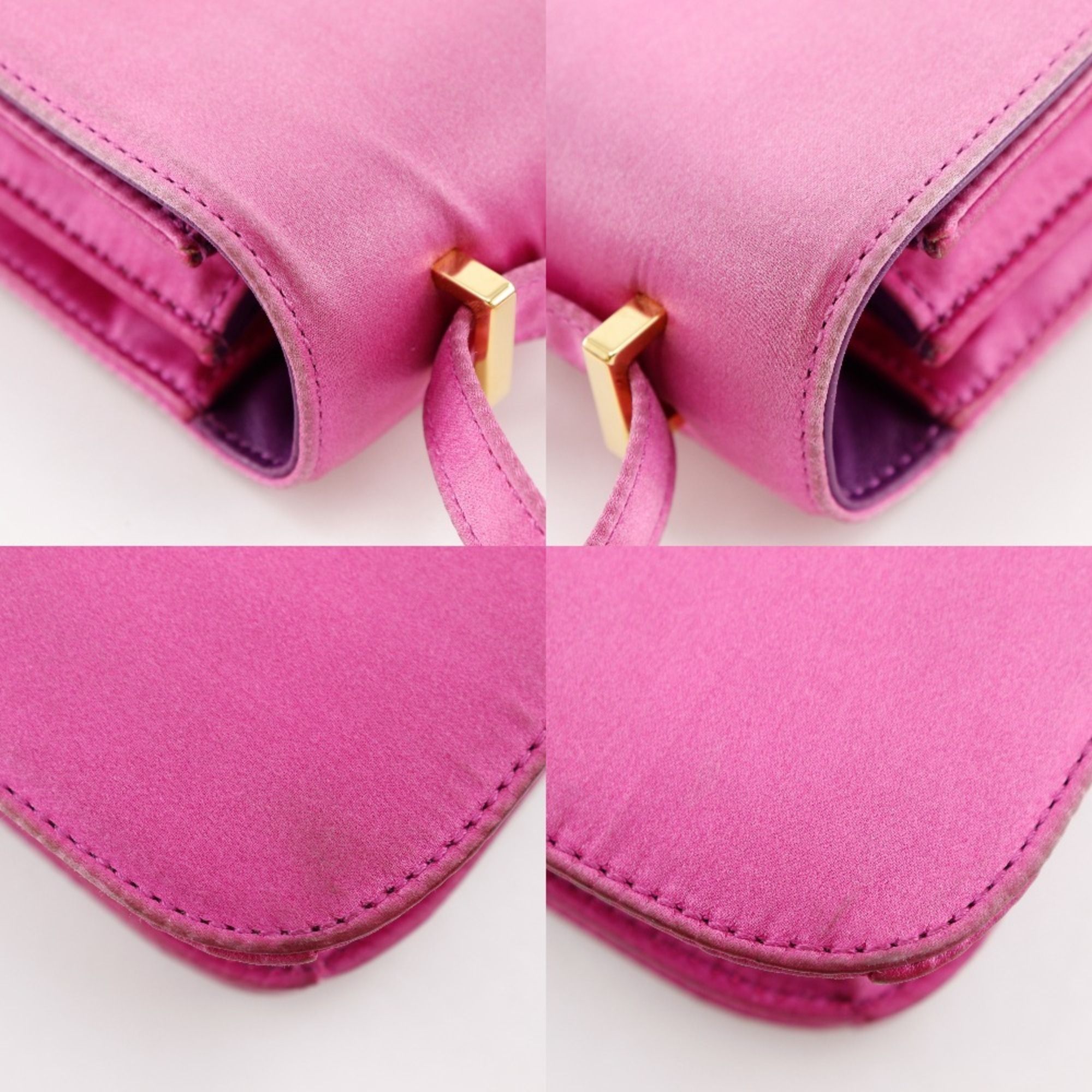 Constance Silk Shoulder Bag (Pre-Owned) - Hermes - Modalova