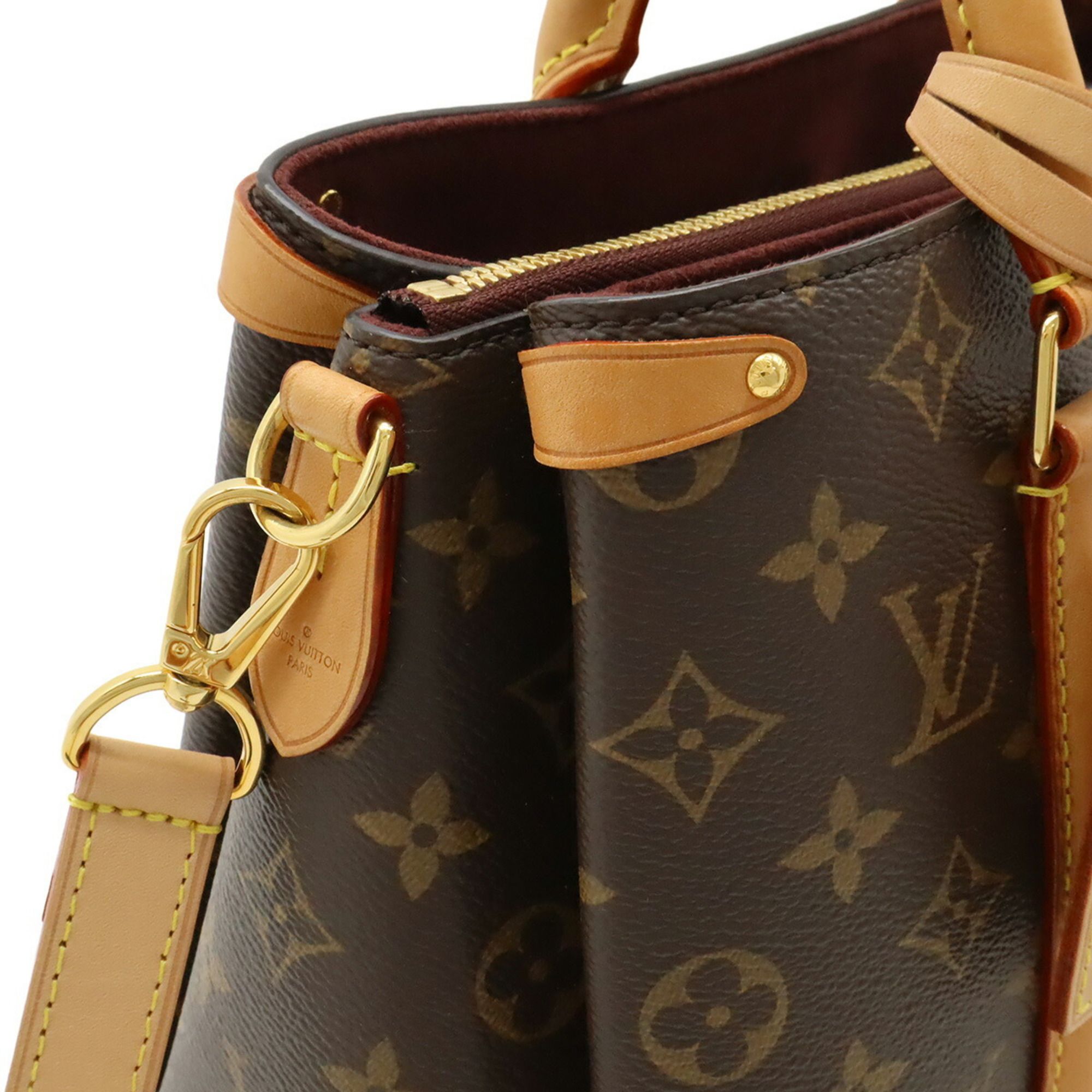 Monogram Monogram Leather Handbag Shoulder Bag (Pre-Owned) - Louis Vuitton - Modalova
