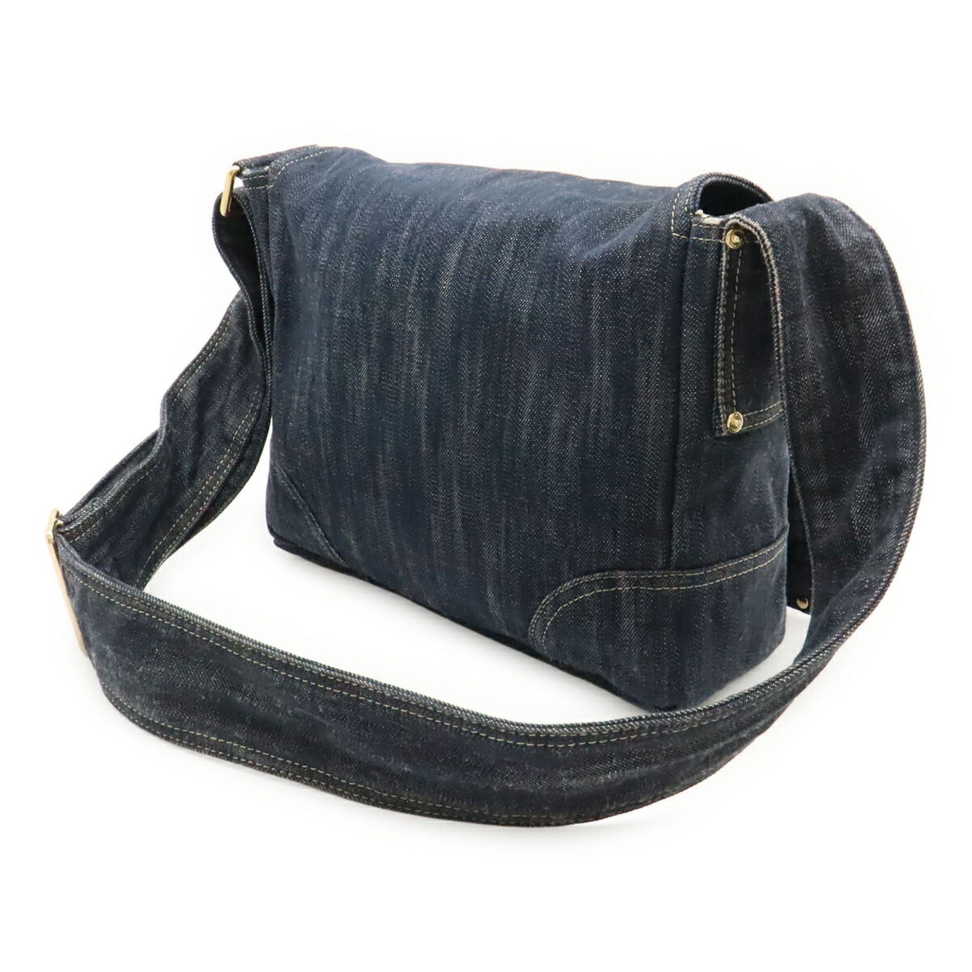 Denim Denim Shoulder Bag (Pre-Owned) - Chanel - Modalova