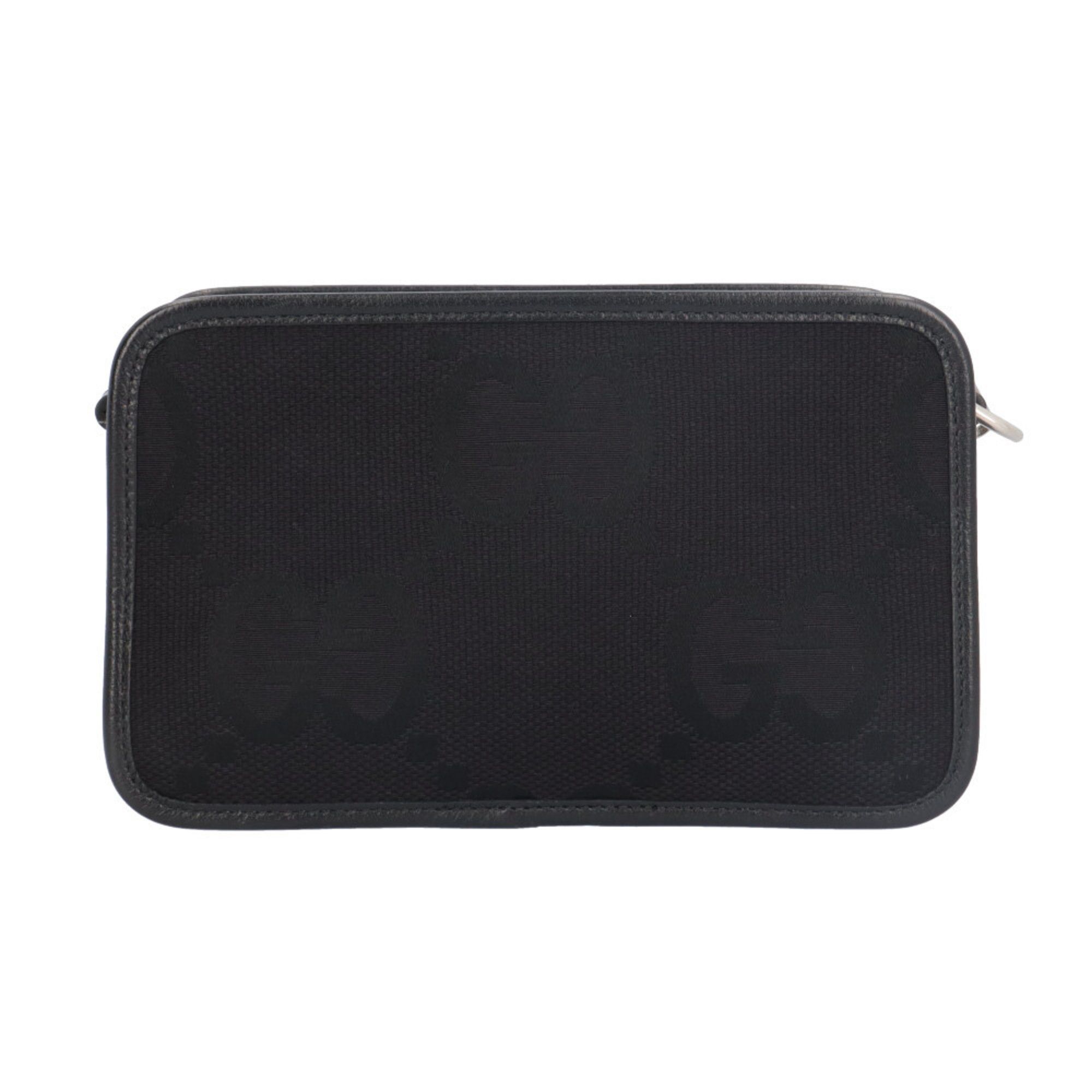 Gg Canvas Leather Shoulder Bag (Pre-Owned) - Gucci - Modalova