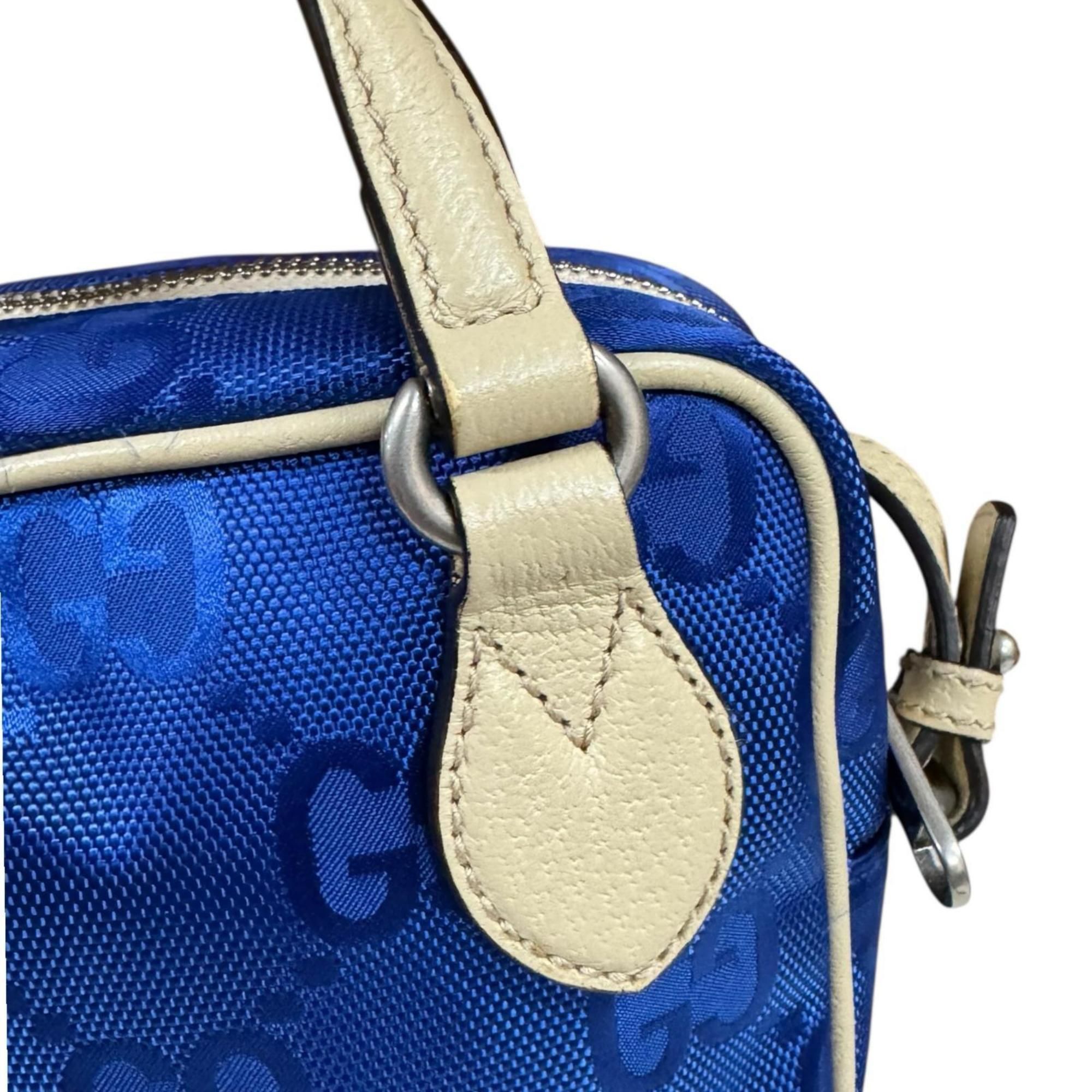 Nylon Leather Shoulder Bag (Pre-Owned) - Gucci - Modalova