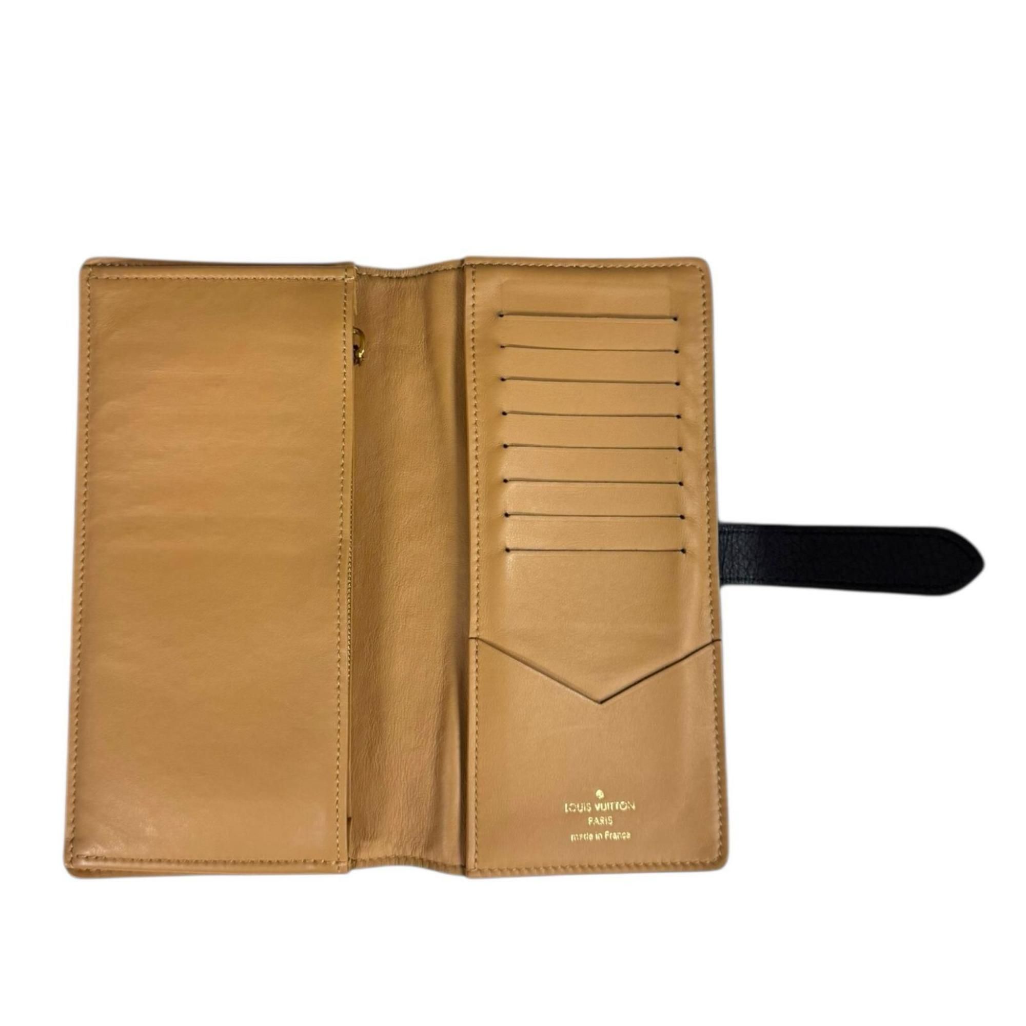 Leather Long Wallet (Tri-Fold) (Pre-Owned) - Louis Vuitton - Modalova