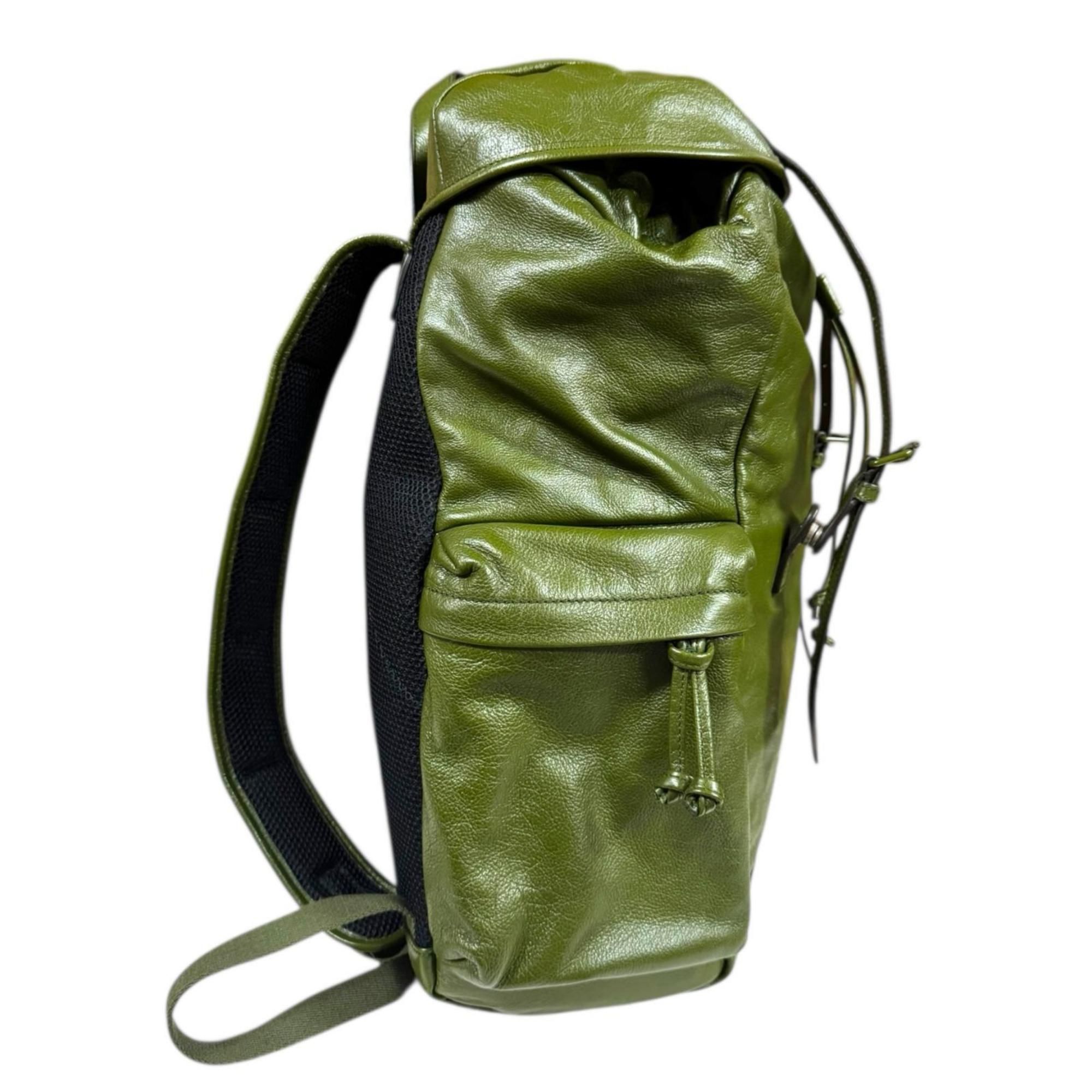 Leather Backpack (Pre-Owned) - Gucci - Modalova