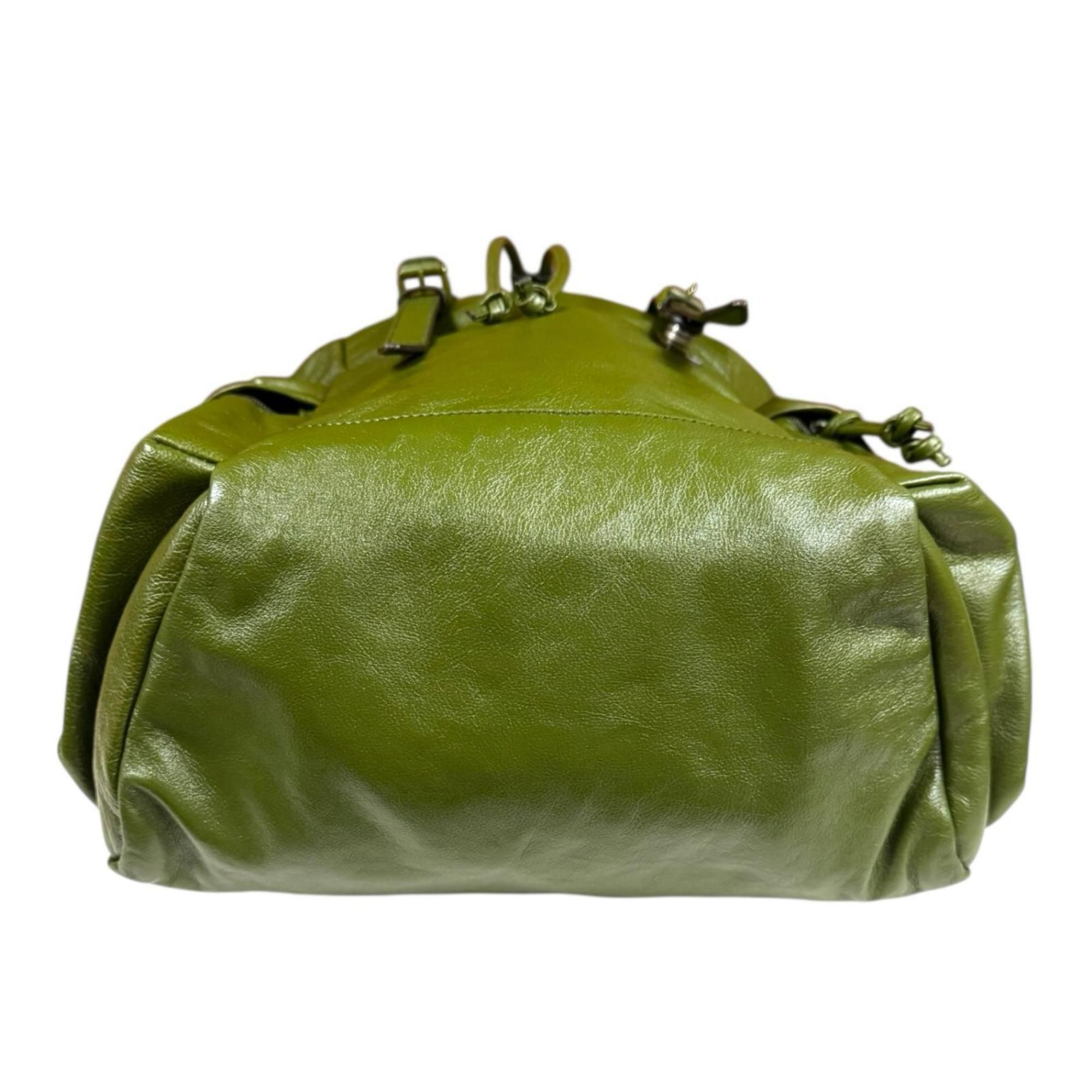 Leather Backpack (Pre-Owned) - Gucci - Modalova