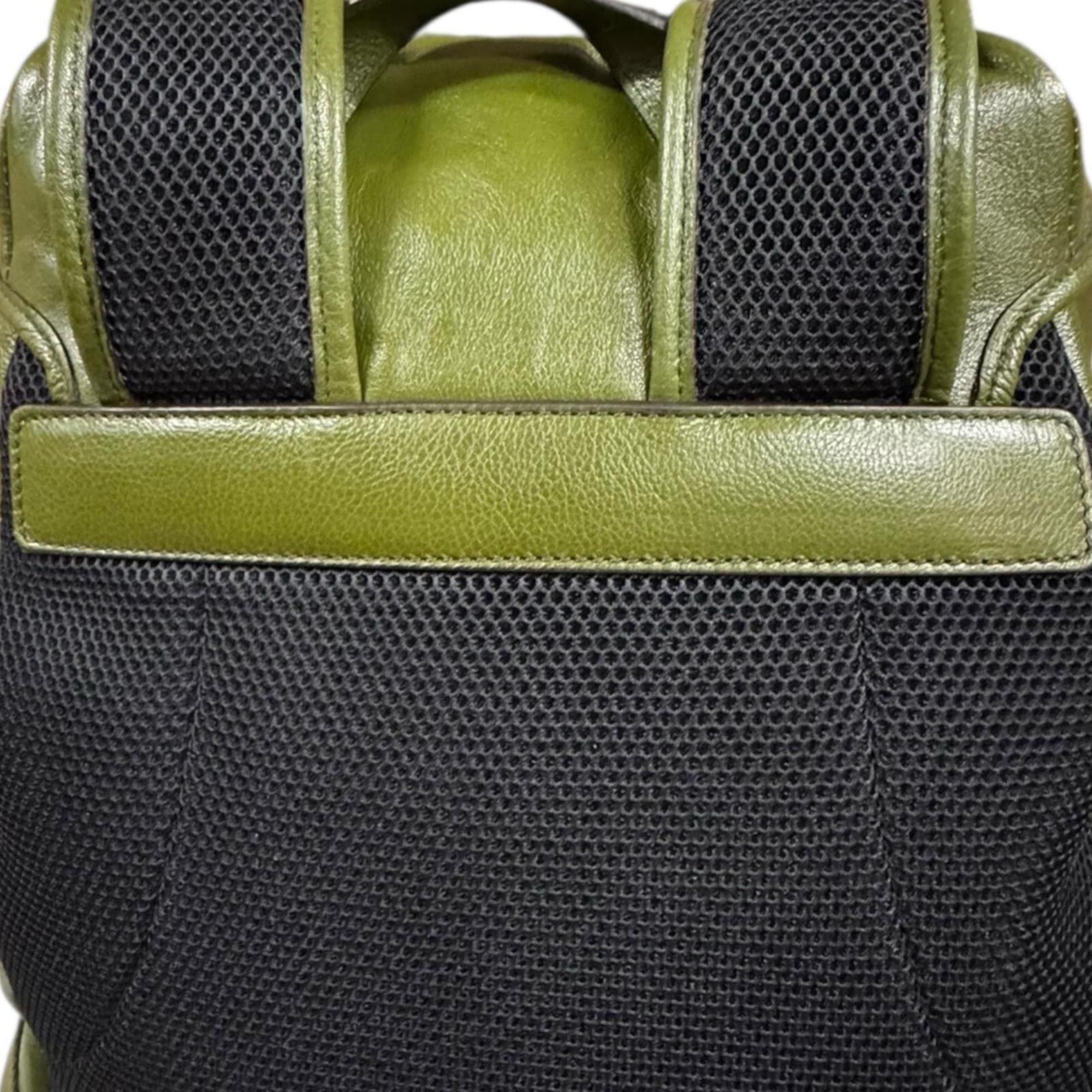 Leather Backpack (Pre-Owned) - Gucci - Modalova