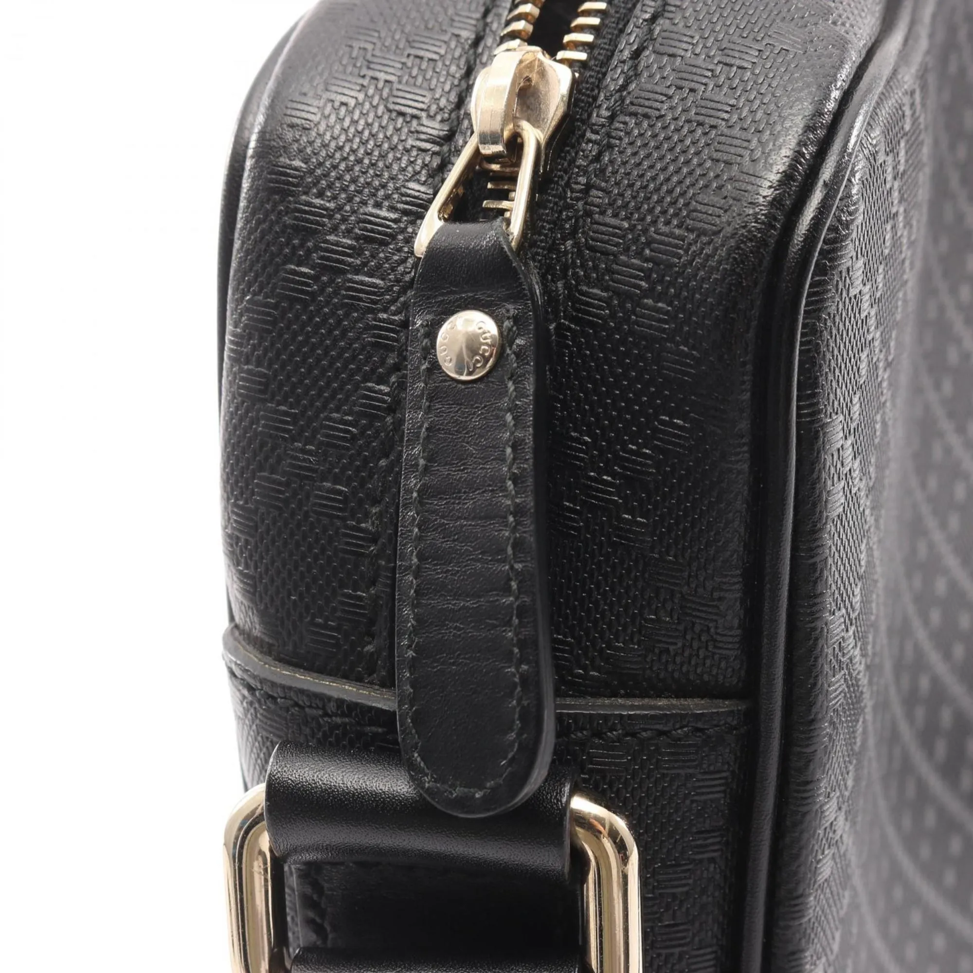 Coated Canvas Leather Shoulder Bag (Pre-Owned) - Gucci - Modalova