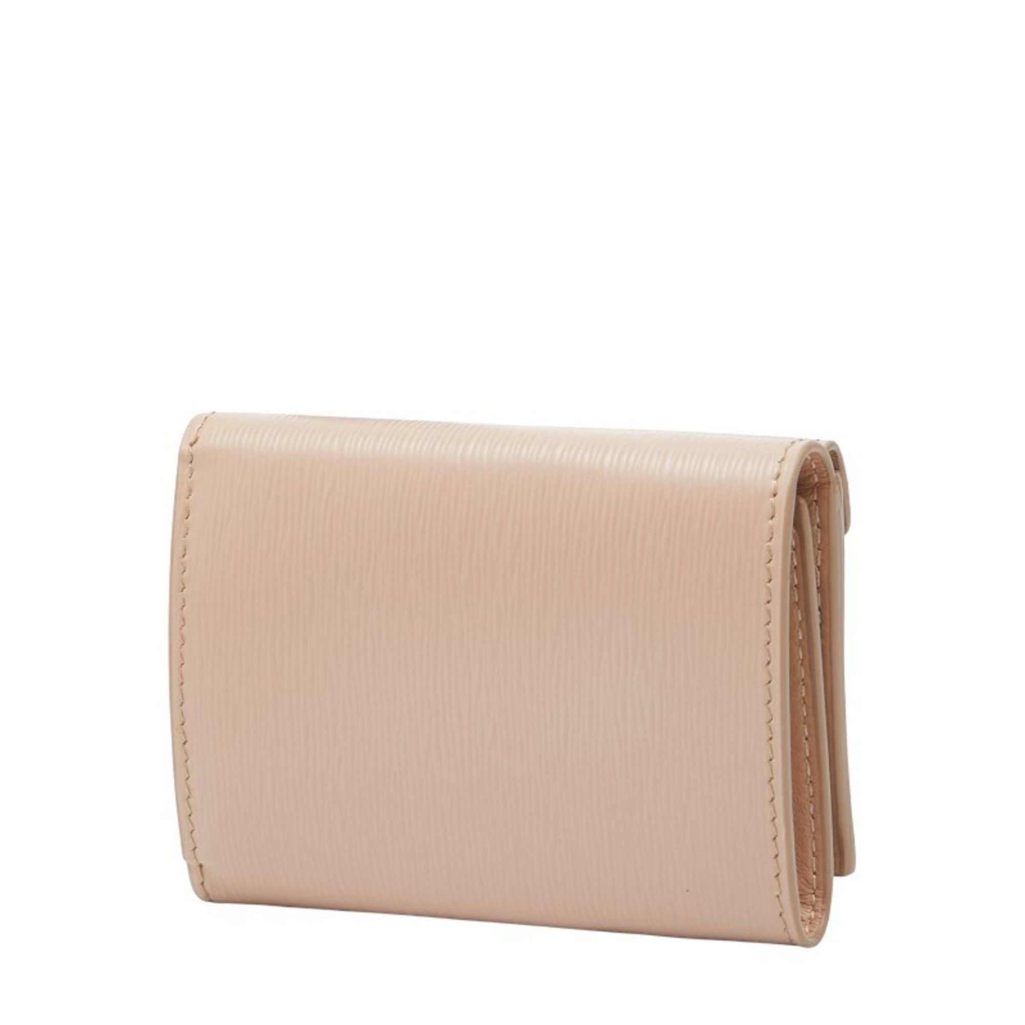 Leather Wallet (Tri-Fold) (Pre-Owned) - Prada - Modalova