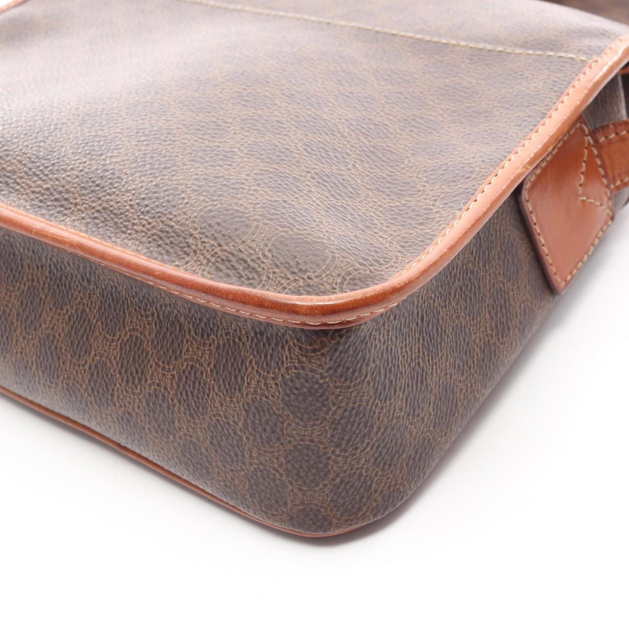 Coated Canvas Leather Shoulder Bag (Pre-Owned) - Celine - Modalova