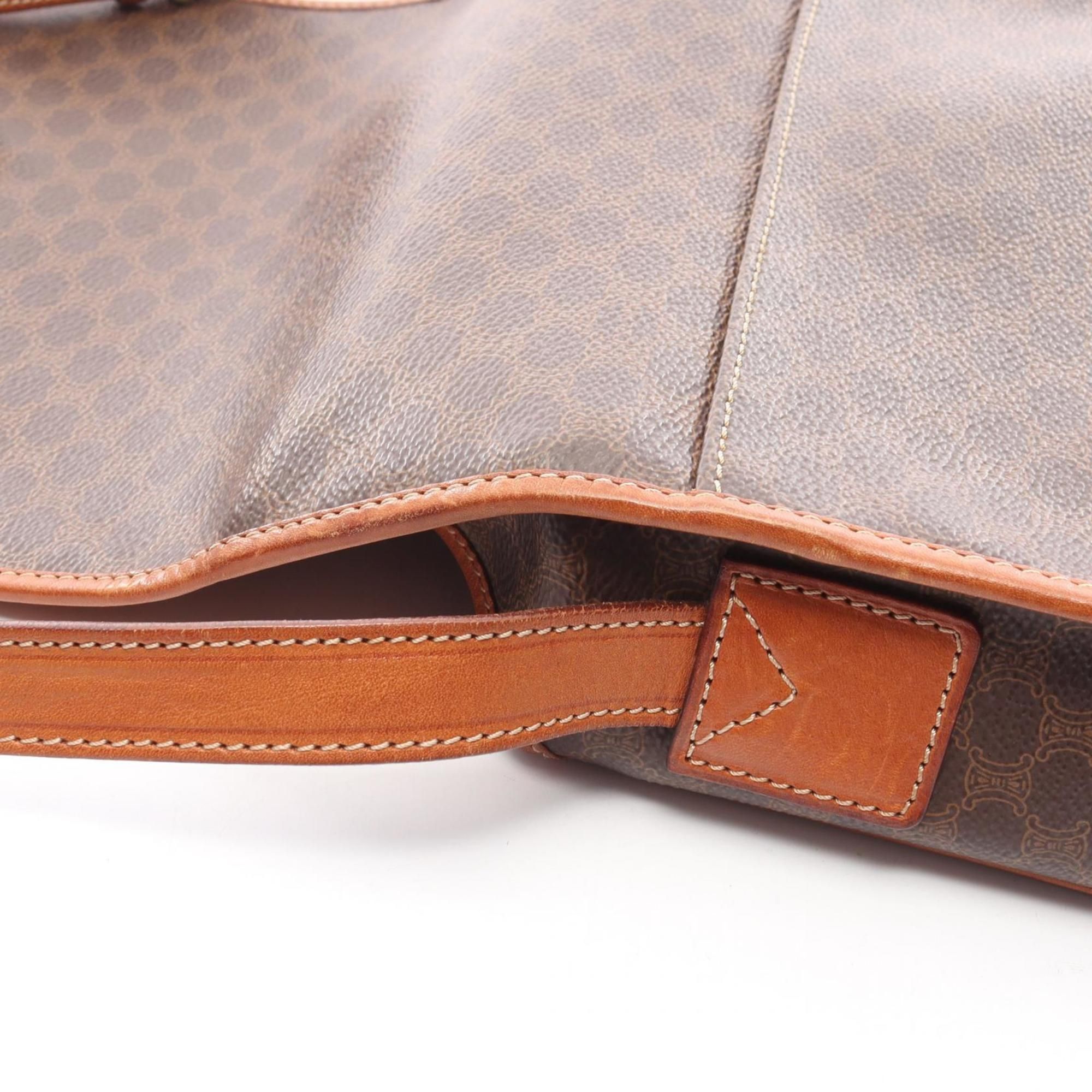 Coated Canvas Leather Shoulder Bag (Pre-Owned) - Celine - Modalova