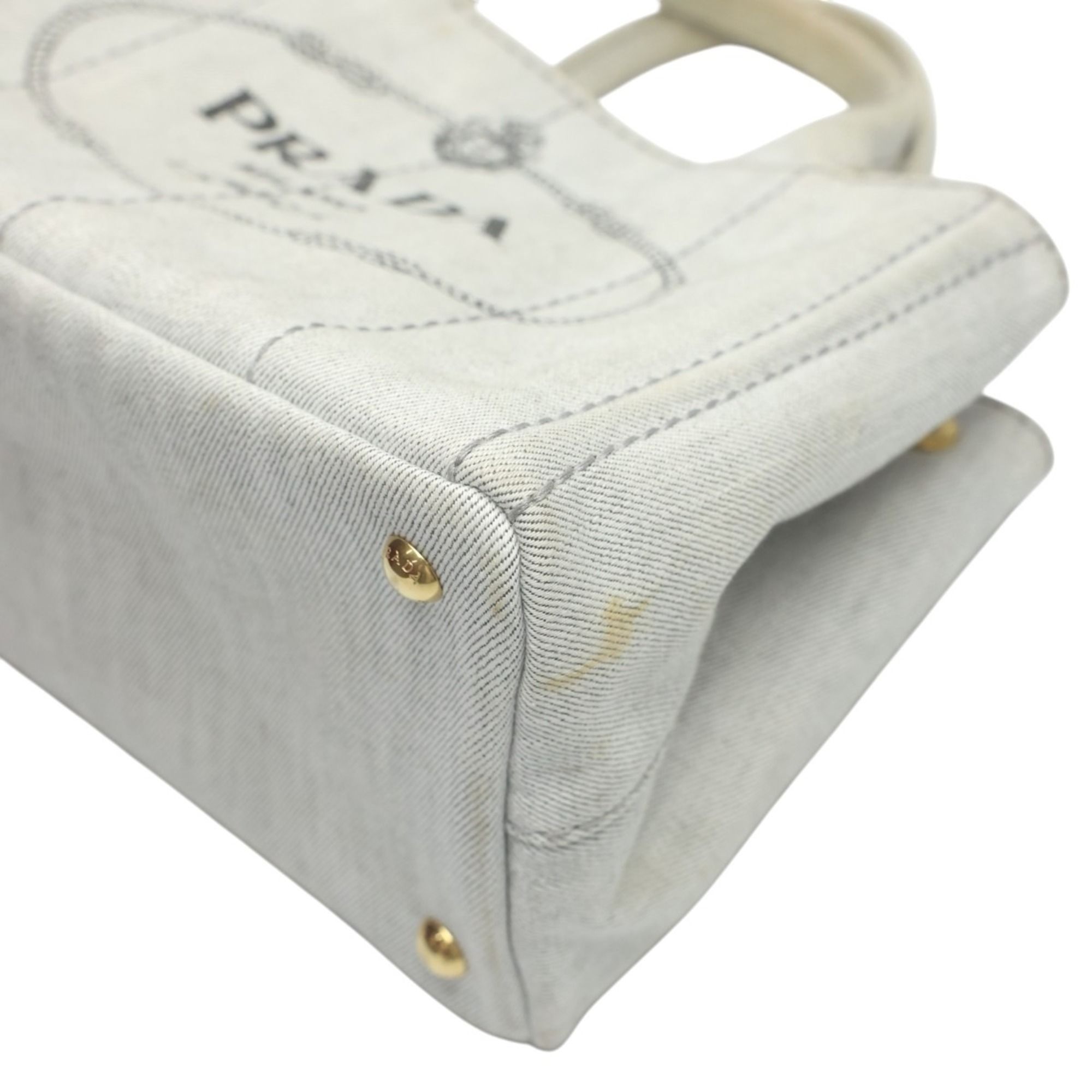 Canvas Tote Bag (Pre-Owned) - Prada - Modalova