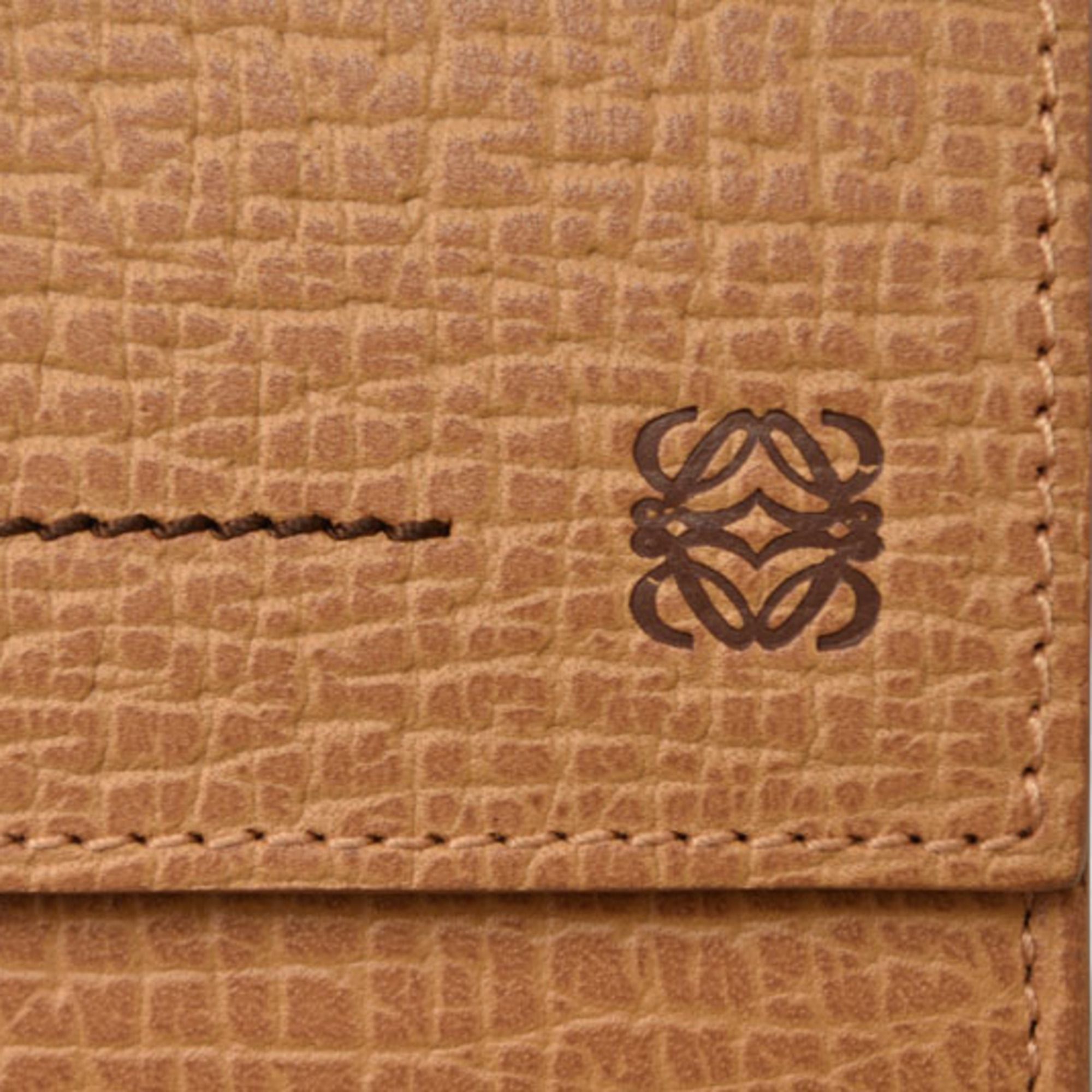 Leather Wallet (Tri-Fold) (Pre-Owned) - Loewe - Modalova