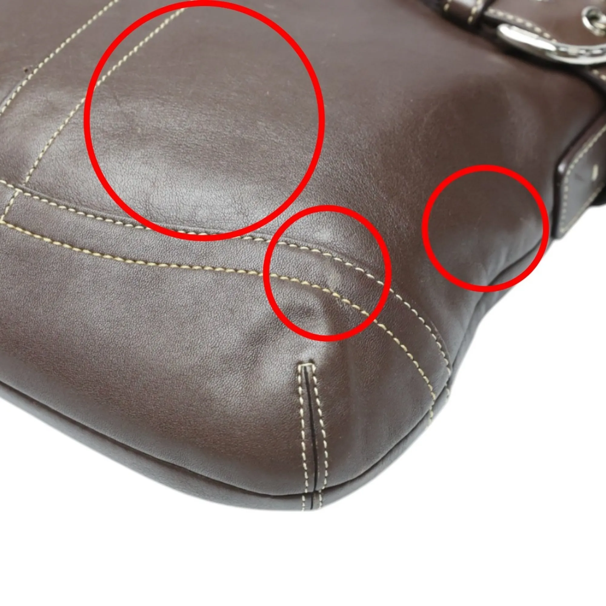 Leather Shoulder Bag (Pre-Owned) - Coach - Modalova