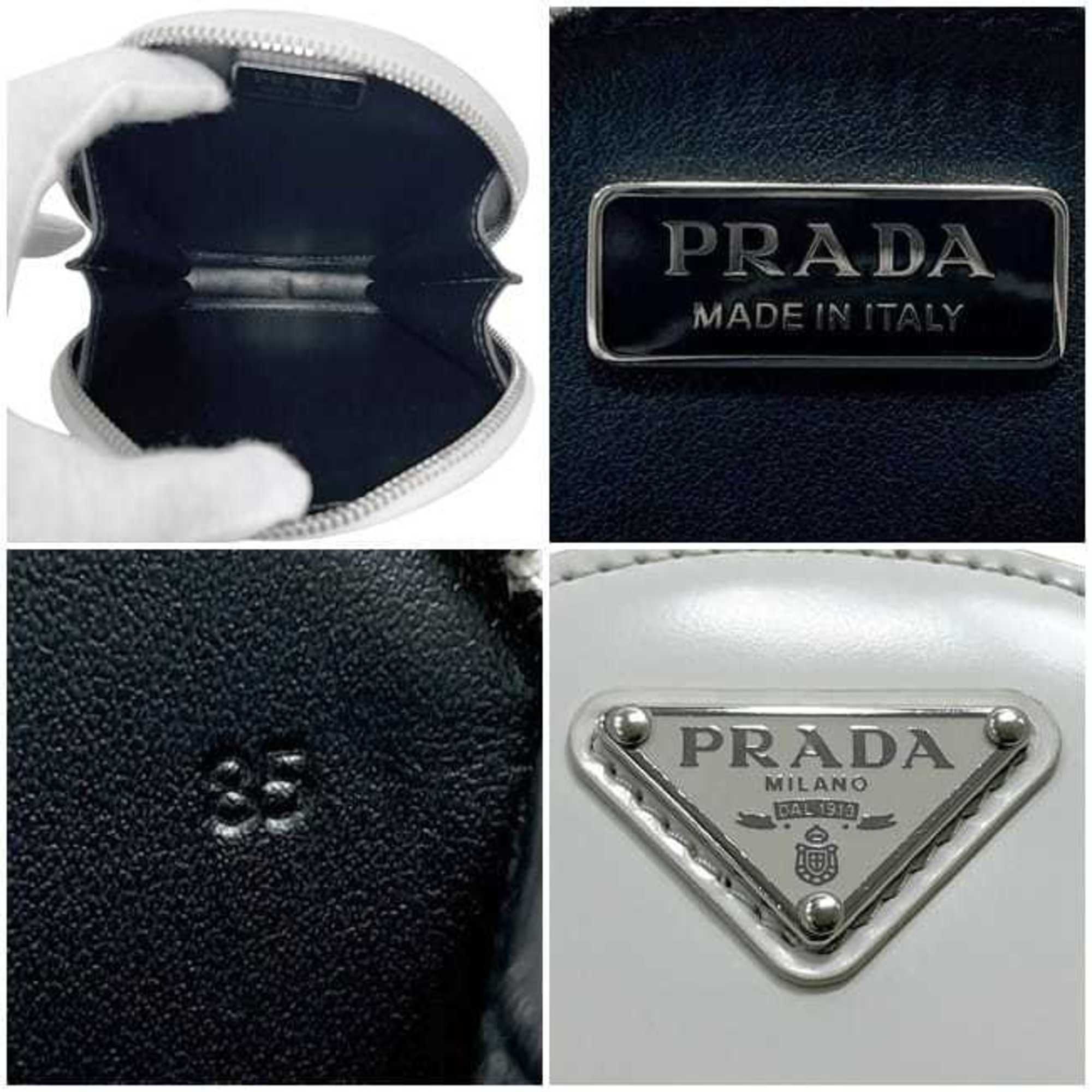 Leather Pochette Shoulder Bag (Pre-Owned) - Prada - Modalova