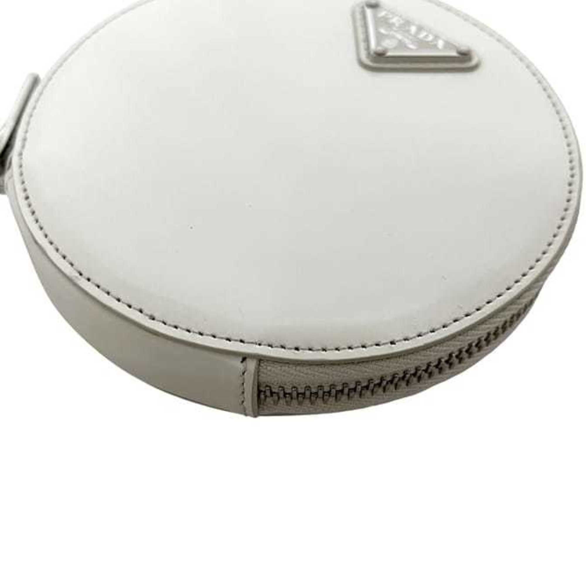 Leather Pochette Shoulder Bag (Pre-Owned) - Prada - Modalova