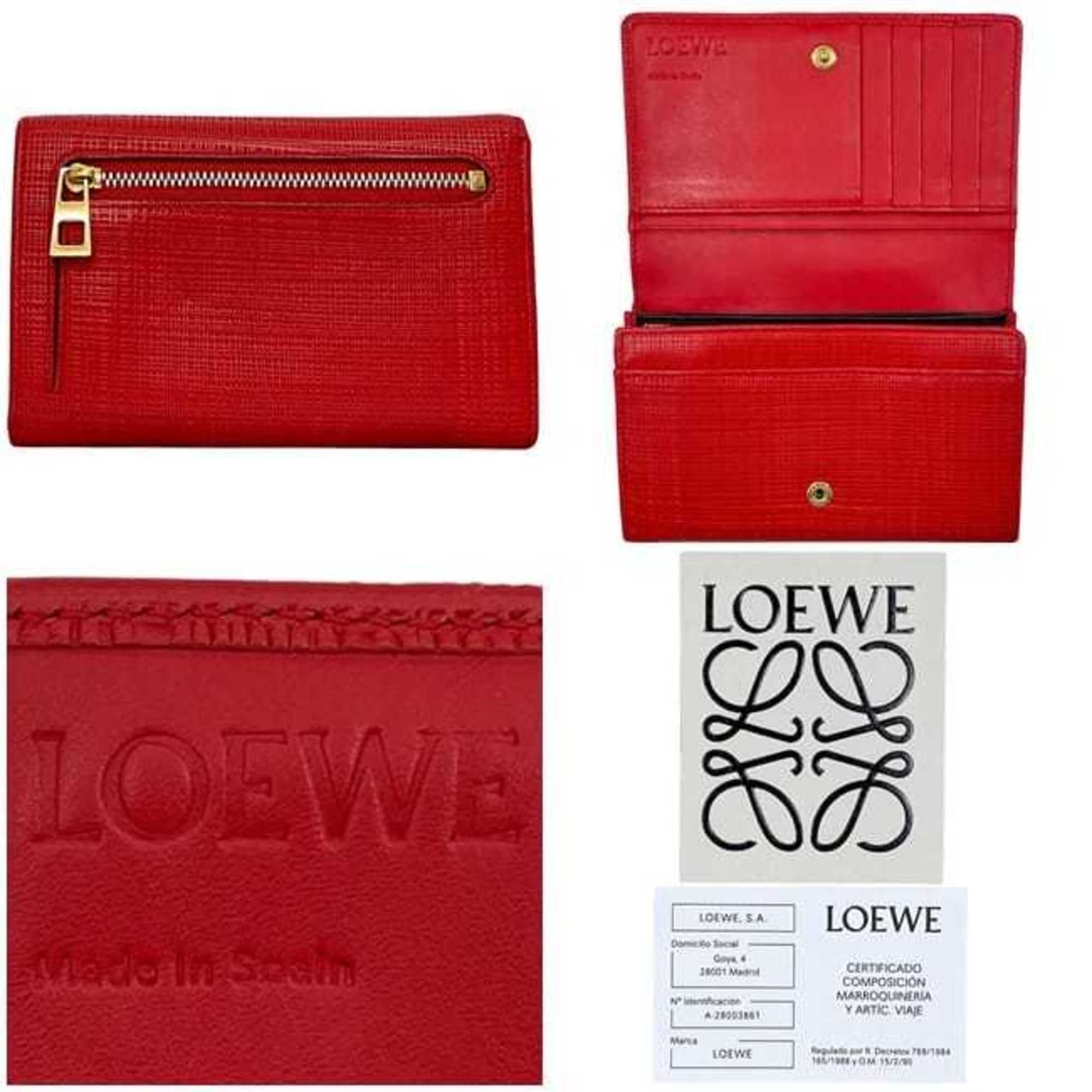 Leather Wallet (Bi-Fold) (Pre-Owned) - Loewe - Modalova