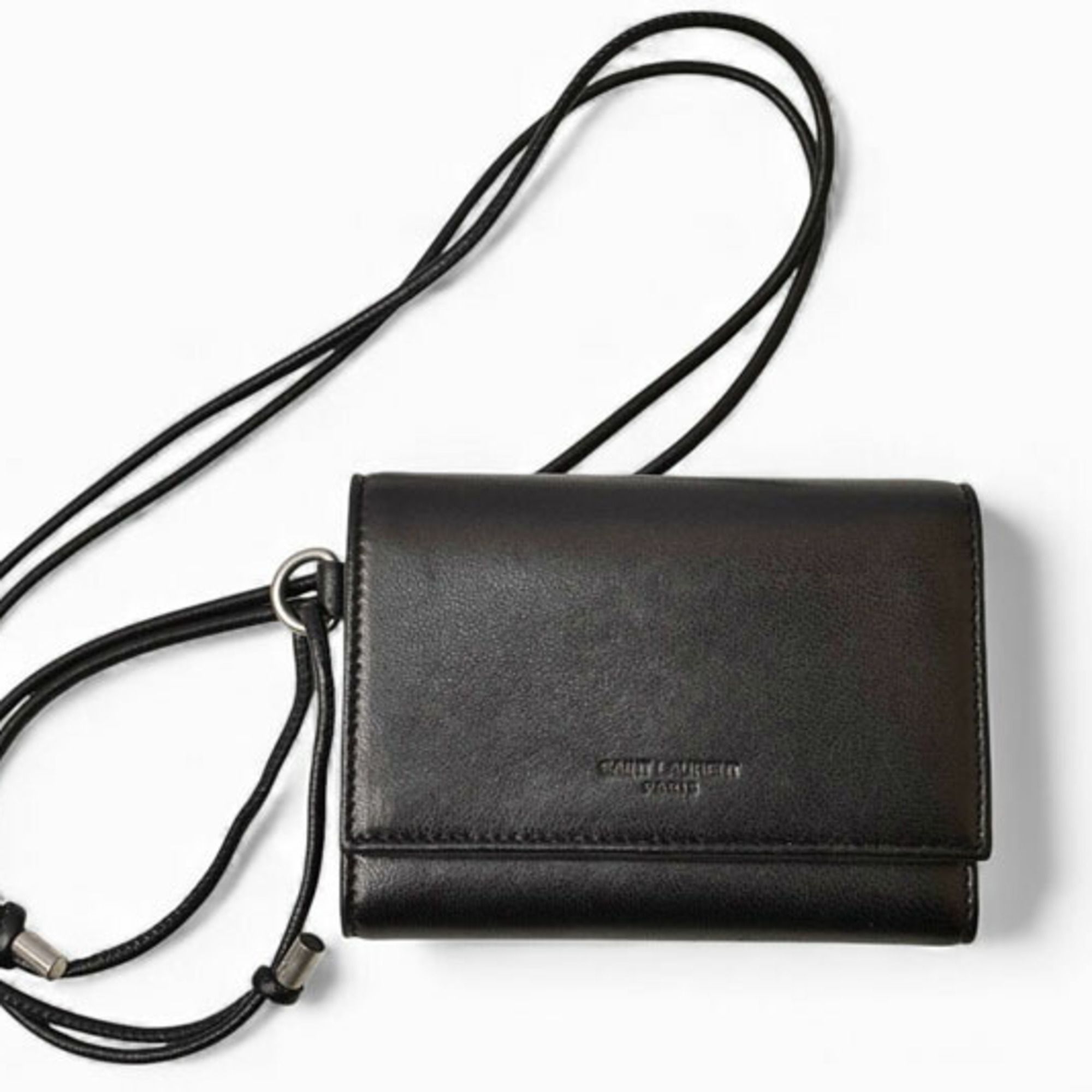 Leather Wallet (Tri-Fold) (Pre-Owned) - Saint Laurent - Modalova