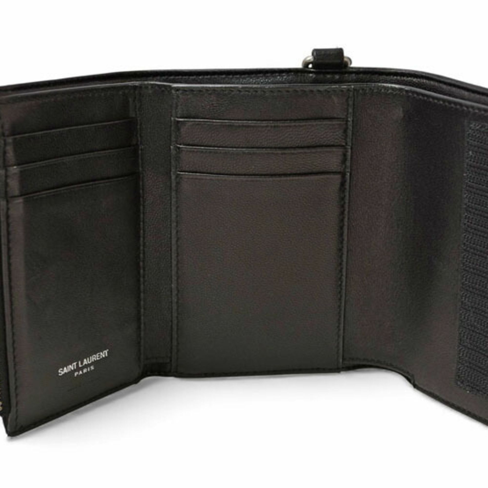 Leather Wallet (Tri-Fold) (Pre-Owned) - Saint Laurent - Modalova