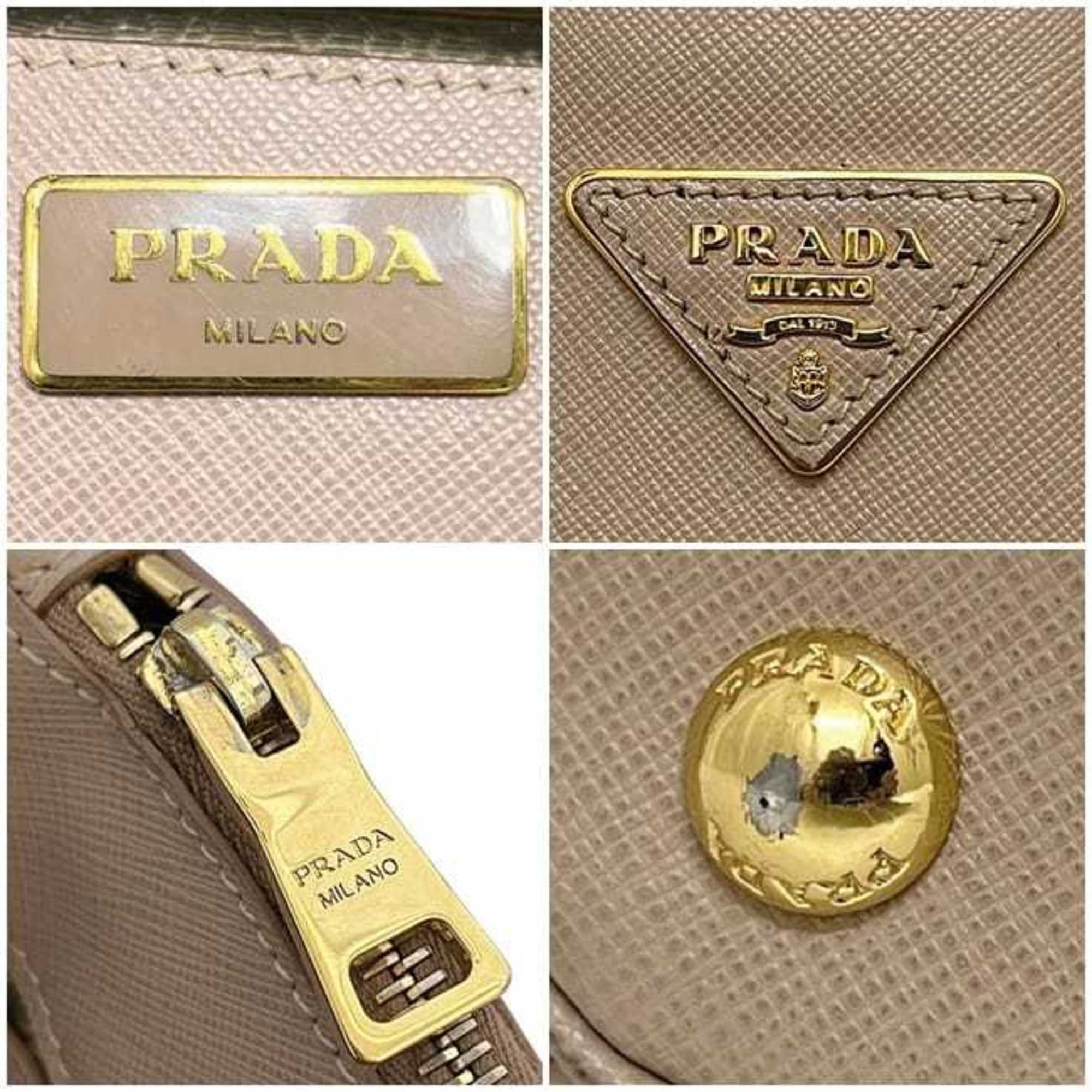 Saffiano Triangle Handbag Shoulder Bag (Pre-Owned) - Prada - Modalova