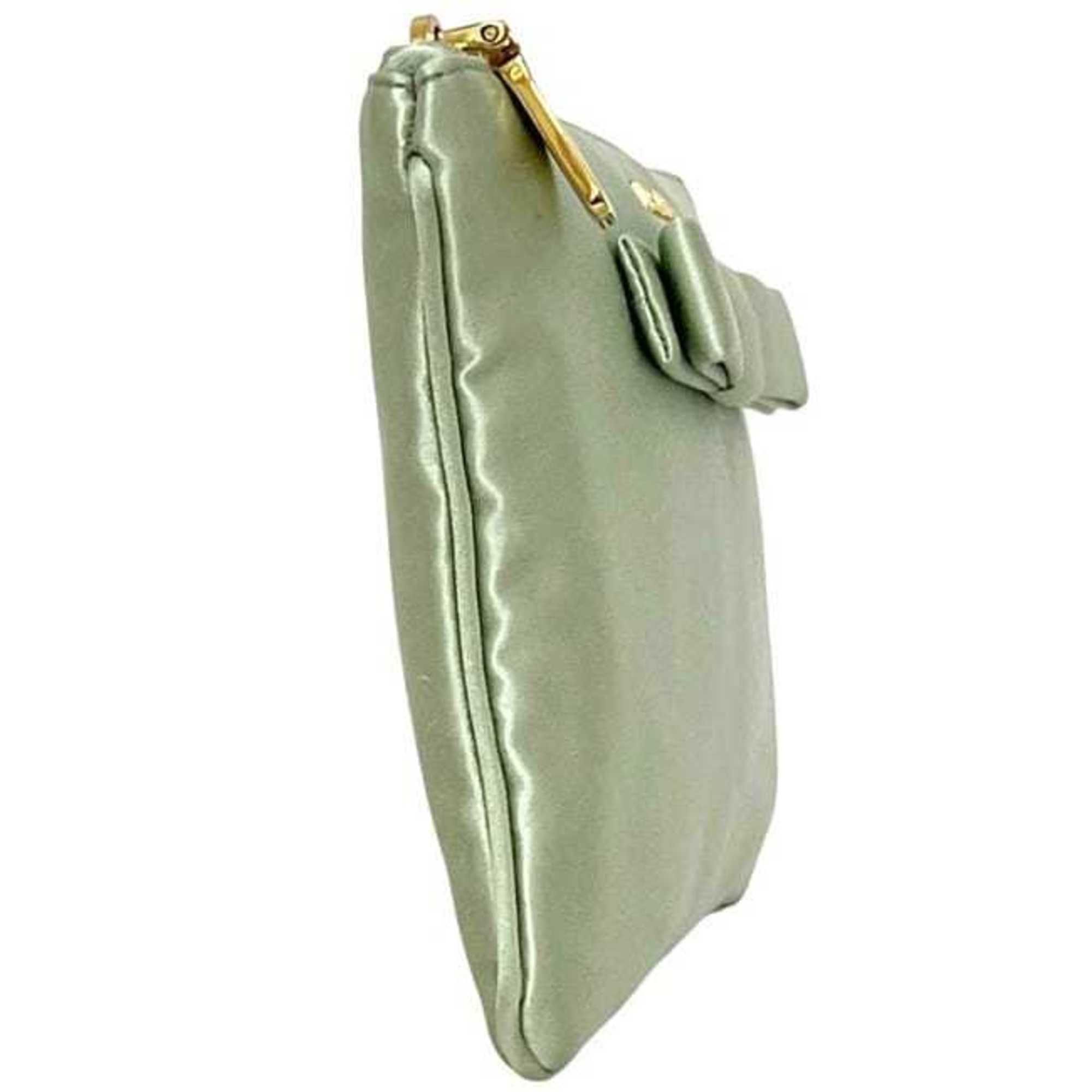 Satin Pouch (Pre-Owned) - Prada - Modalova