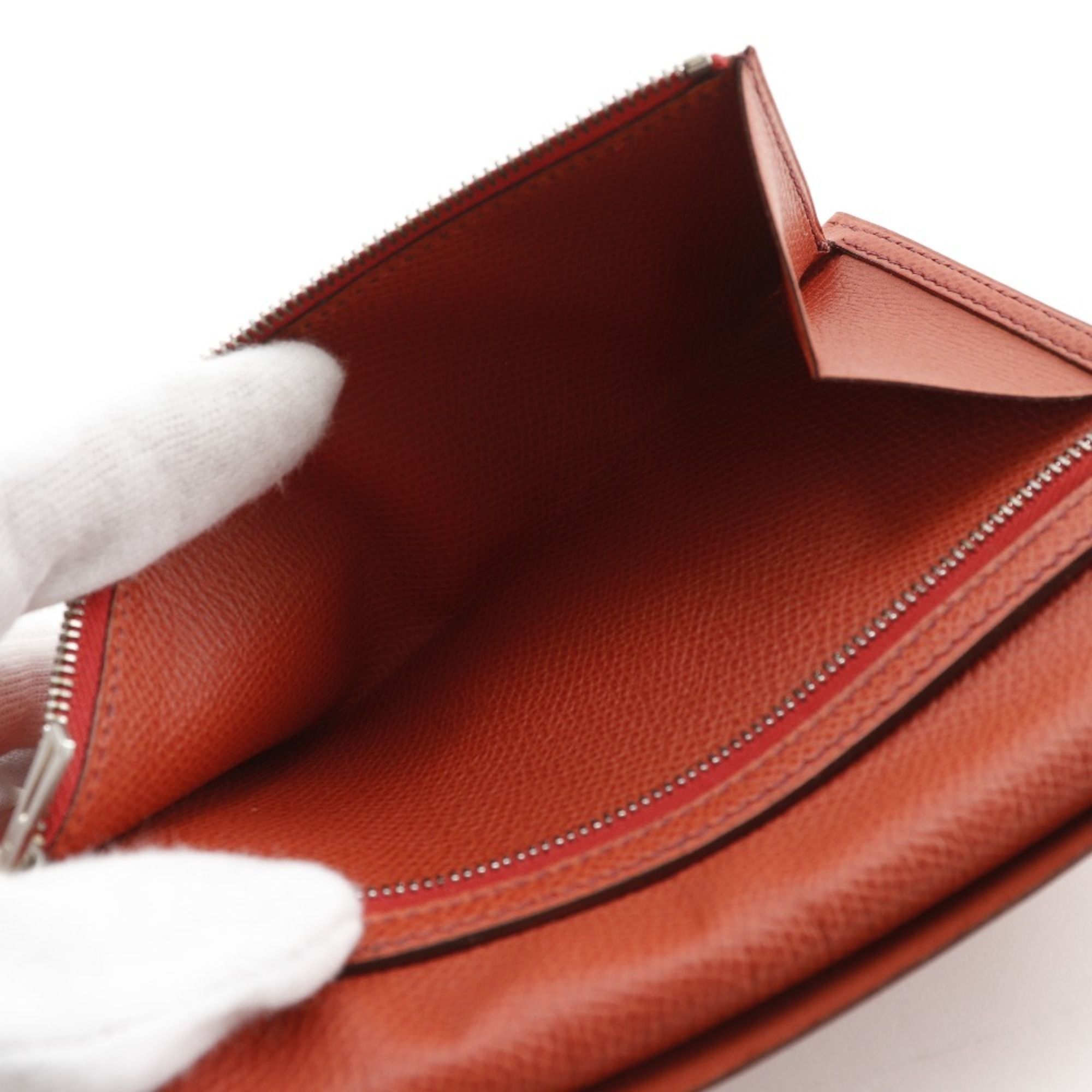 Epsom Leather Long Wallet (Bi-Fold) (Pre-Owned) - Hermes - Modalova
