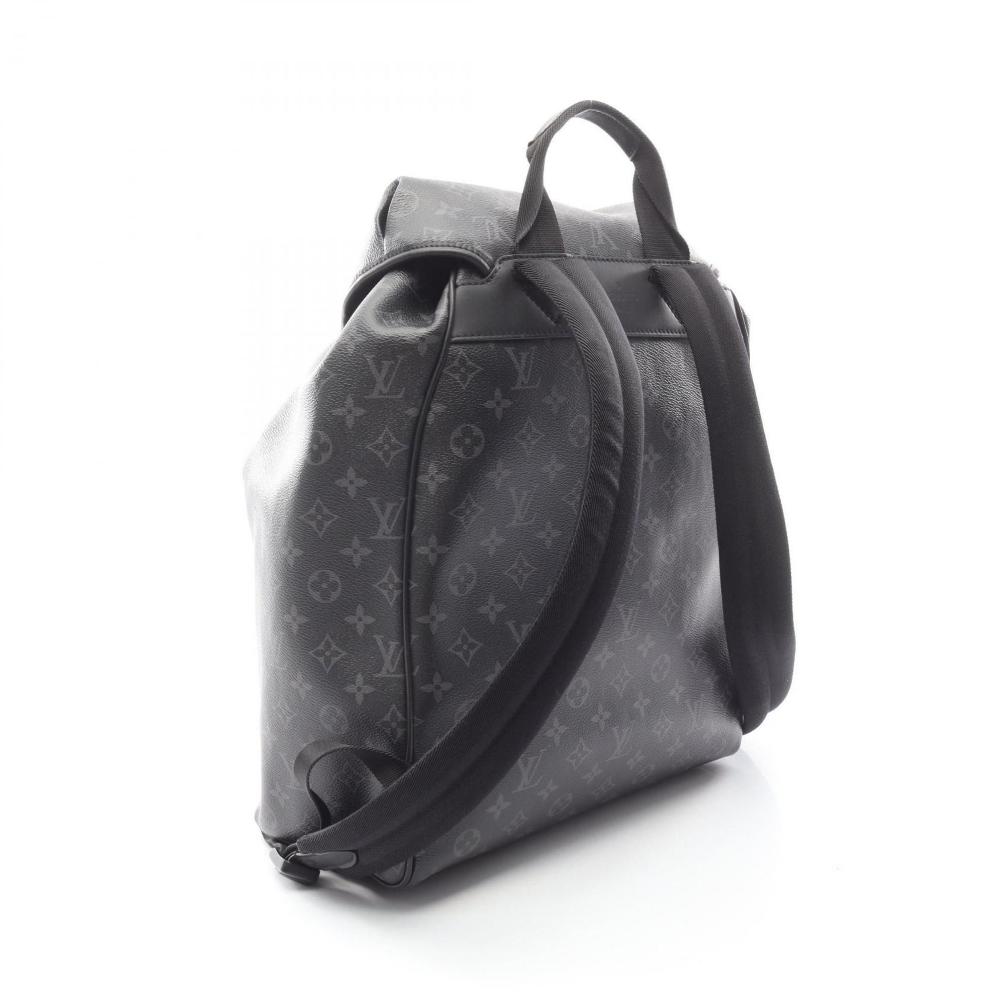 Coated Canvas Leather Backpack (Pre-Owned) - Louis Vuitton - Modalova