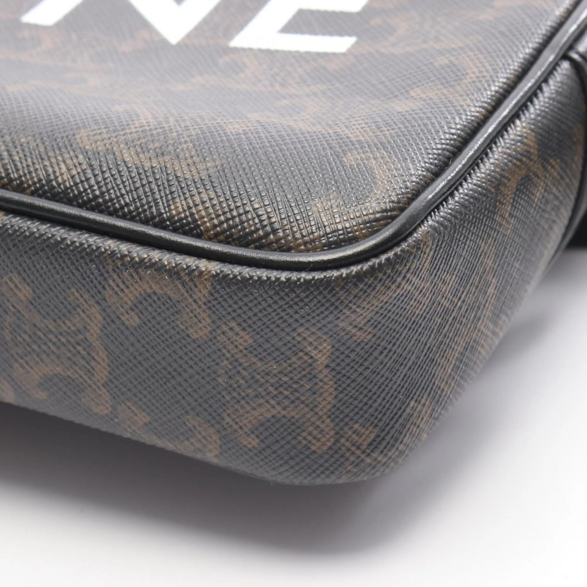 Coated Canvas Leather Messenger Bag Shoulder Bag (Pre-Owned) - Celine - Modalova